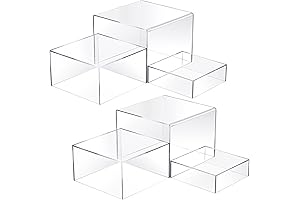 6 Pcs Acrylic Square