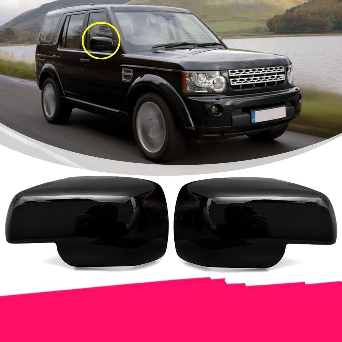 Calotte specchietti per L&And R&Over per Discovery 3 2005-2009 per Freelander 2 2006-2009 per Discovery 2004-2009 Tappi per Specchietti Retrovisori Laterali Pezzi modificati