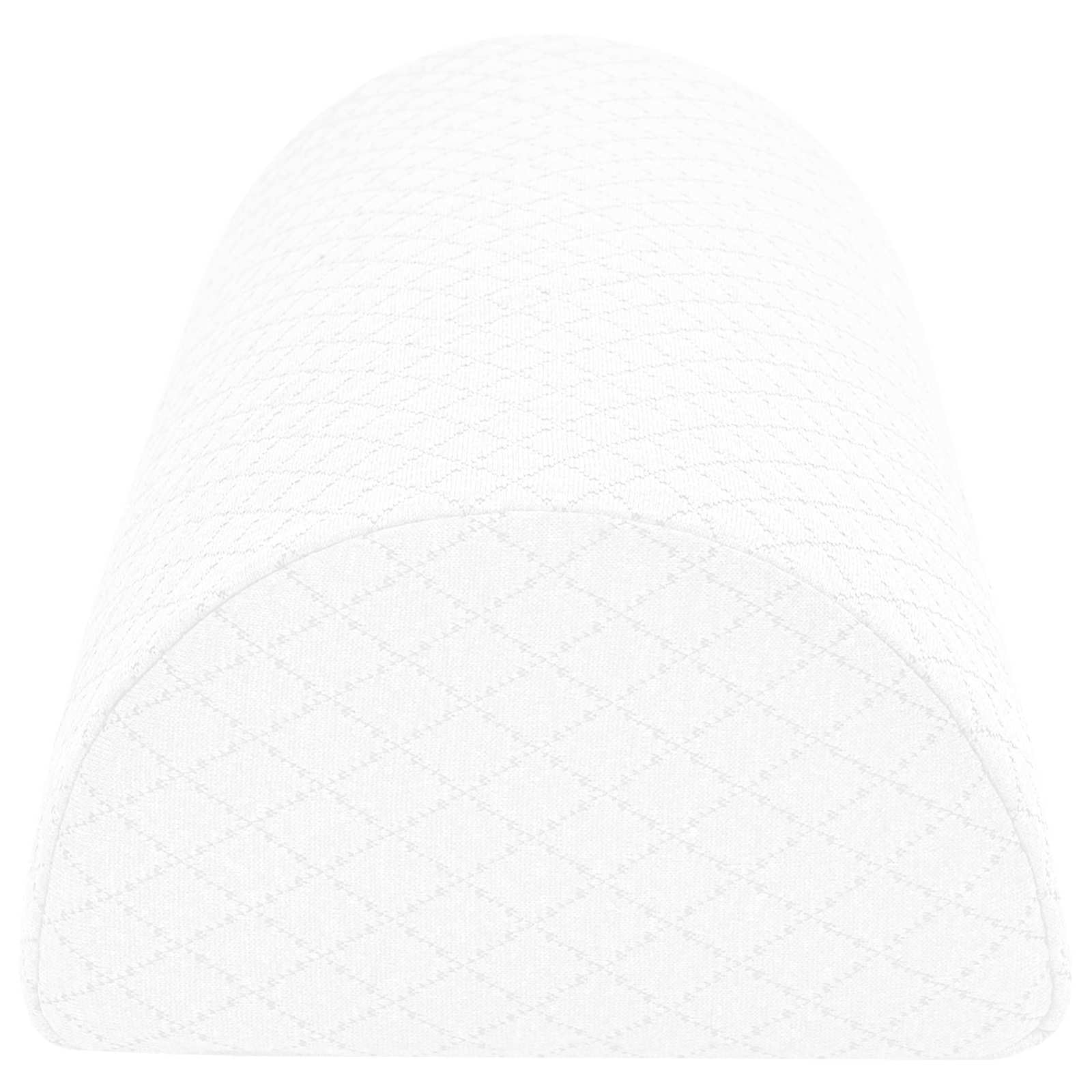Fengshui Poduszka na nogi uniwersalna biała 52 x 20 x 12 cm pianka Visco