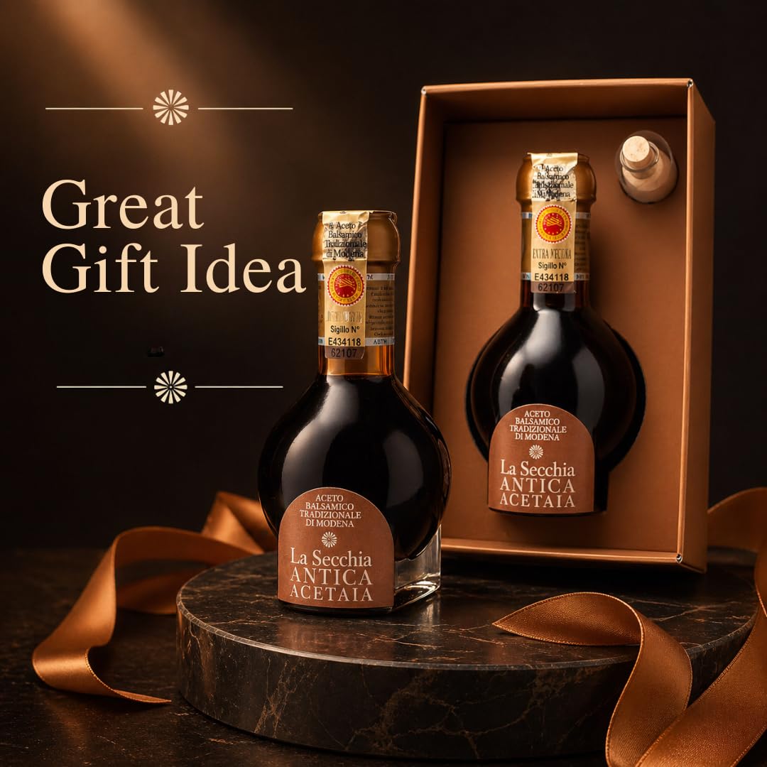 Amazon.com : La Secchia Balsamic Vinegar of Modena, Aged a minimum