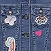 My Little Pony Girls Jean Jacket Twilight Sparkle and Pinkie Pie Outerwear For Kids Blue 10