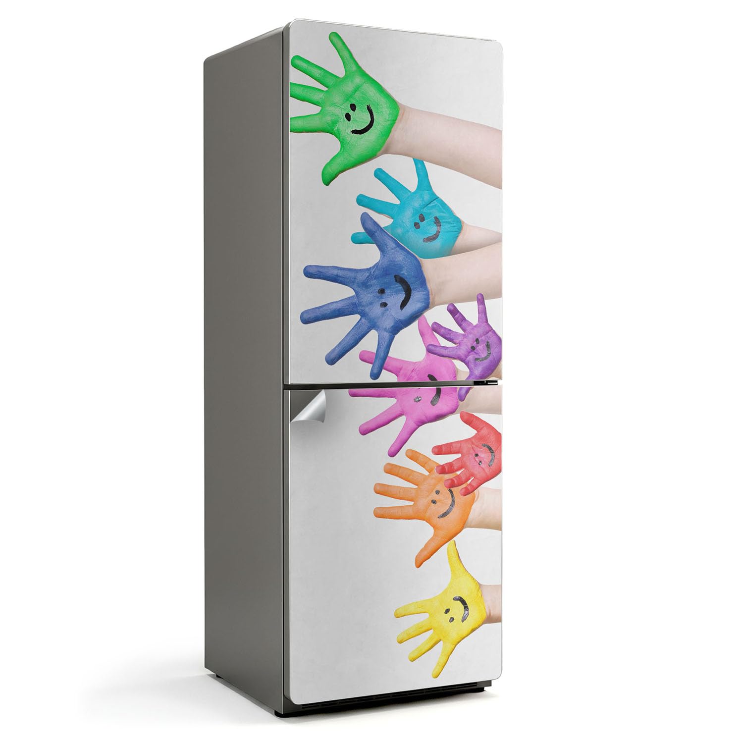 Sticker couvrant entièrement frigo 70x190 cm protection contre les dégâts