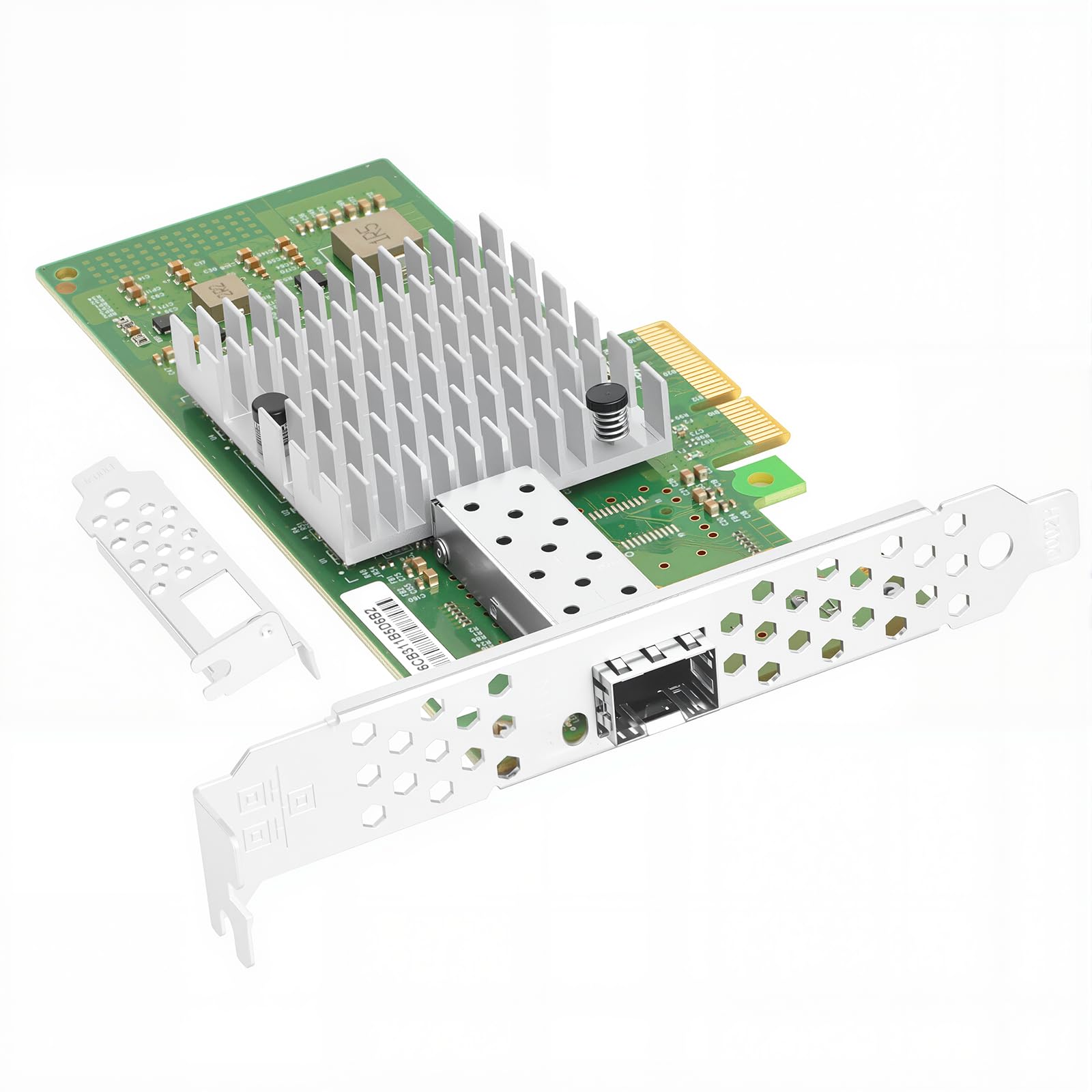 Scheda di rete PCIe Ethernet per chipset Intel 82599ES PCIe 2.0 x4 10 GB singola porta SFP+ LAN Card Support Windows Server/Windows/Linux/VMware/ESX