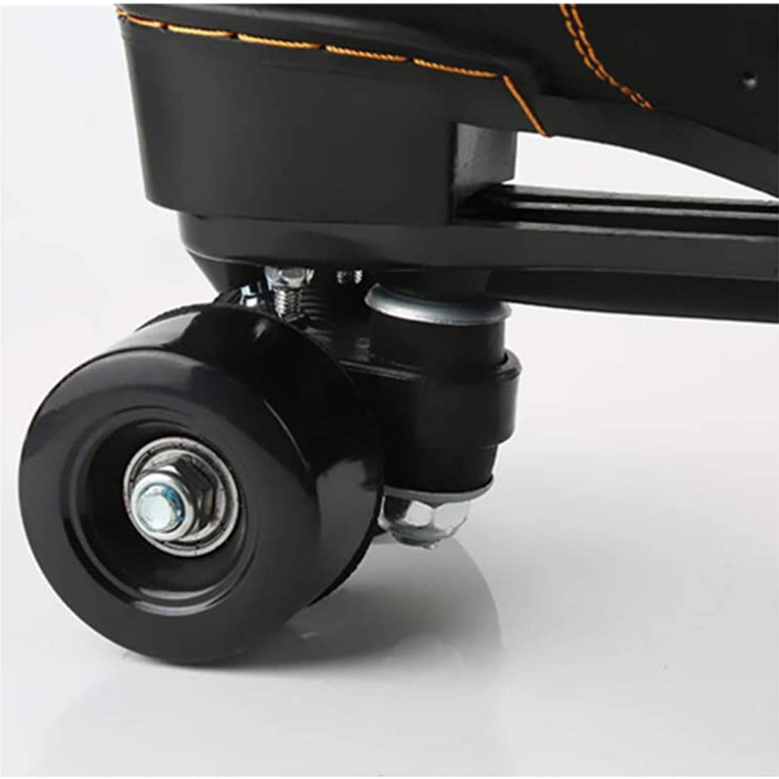 MIAOXIAO Patines de Ruedas Cuádruples Artísticos de Clásicos 4 Ruedas Brillantes Patines para Niñas Niños Hombres y Mujeres Adultos,A,EU38