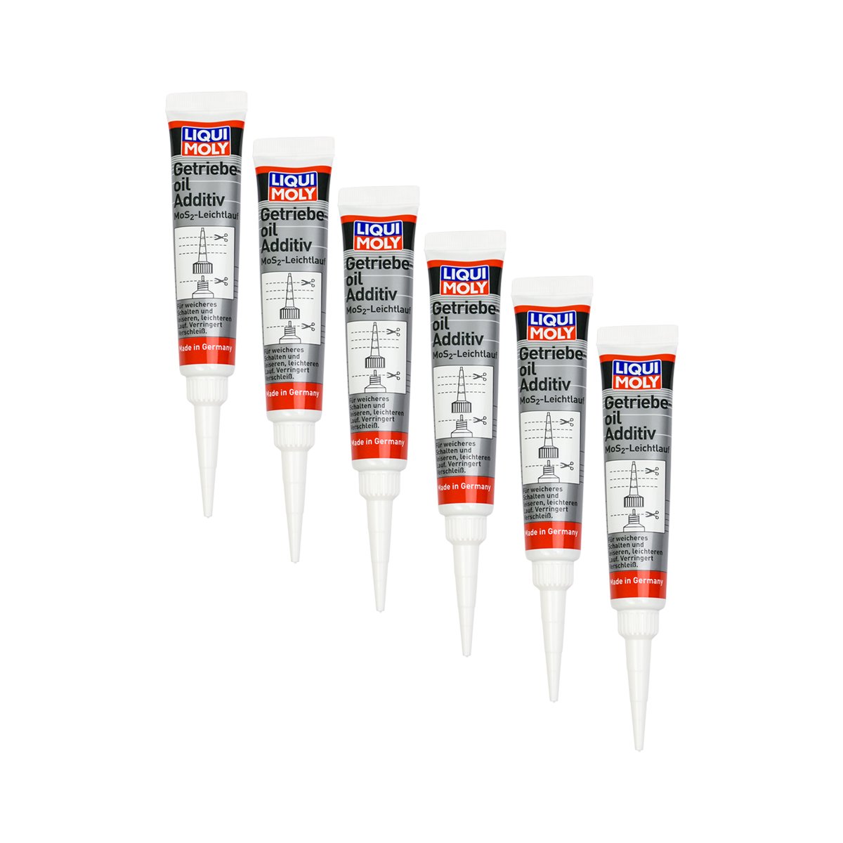 6x LIQUI MOLY Aditivo para aceite de transmisión 1040х6 Tubo 20g 20ml