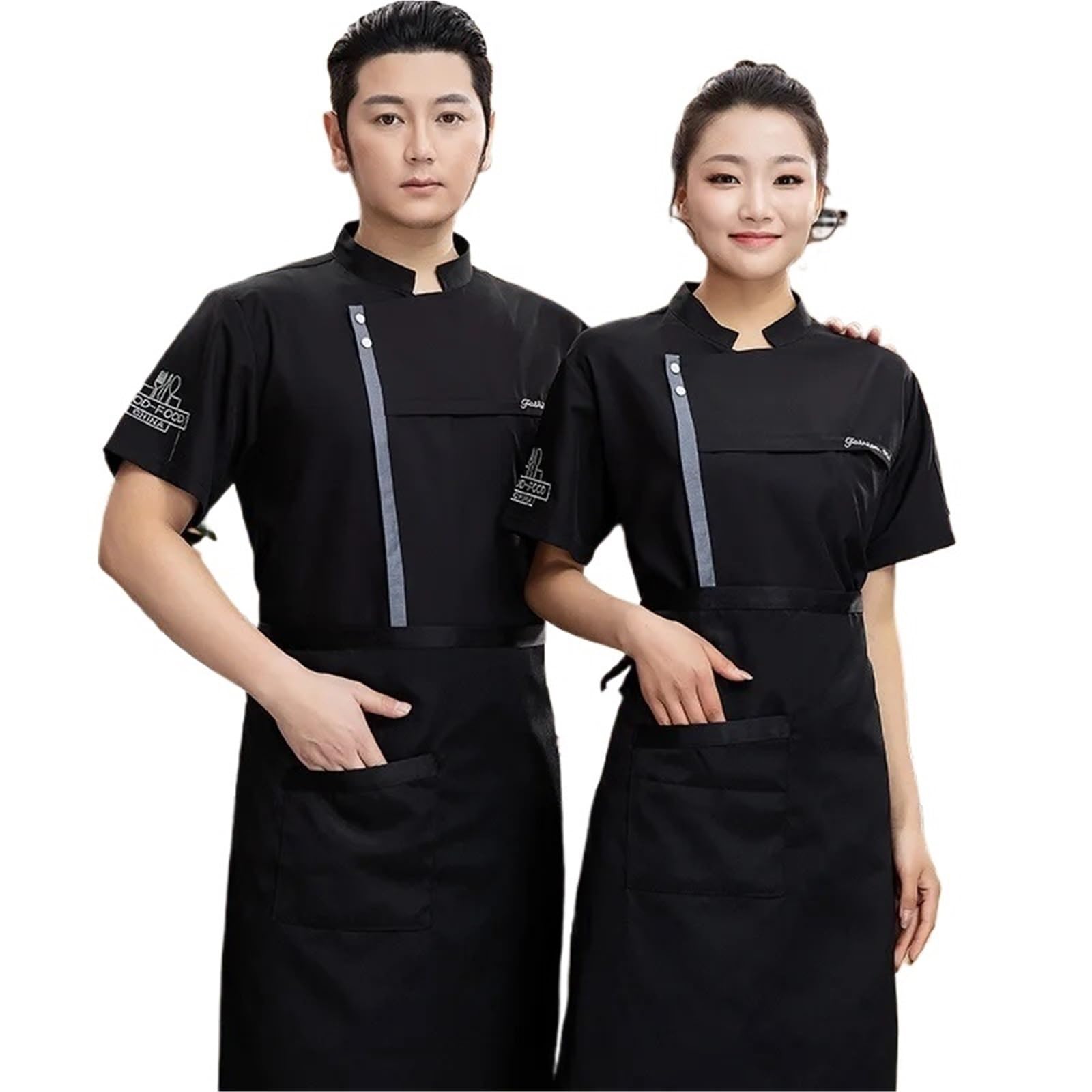 Divisa da Cuoco, Giacca for Ristorante Occidentale, Donna, Servizio di ristorazione, Abbigliamento Cucina for Uomo, Fast Food, Hotel, Catering, Lavoro per Cucine, Ristoranti, Hotel