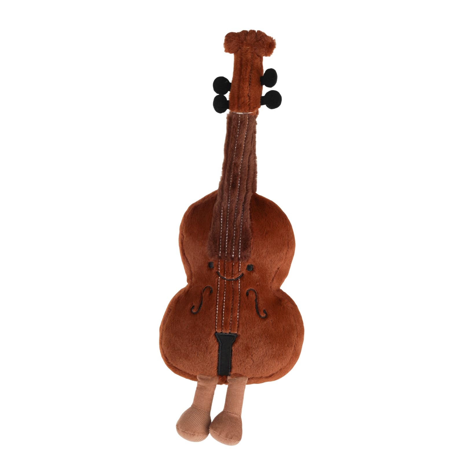 Cute Violin Plushie Toy - Musical Plush, Violin Healing Doll, Skin-Friendly Fabric, Music Elements Meet Soft Plushie, Decorate Warm Little Nest, Music Plush Toys for Friends Family Kid Adult