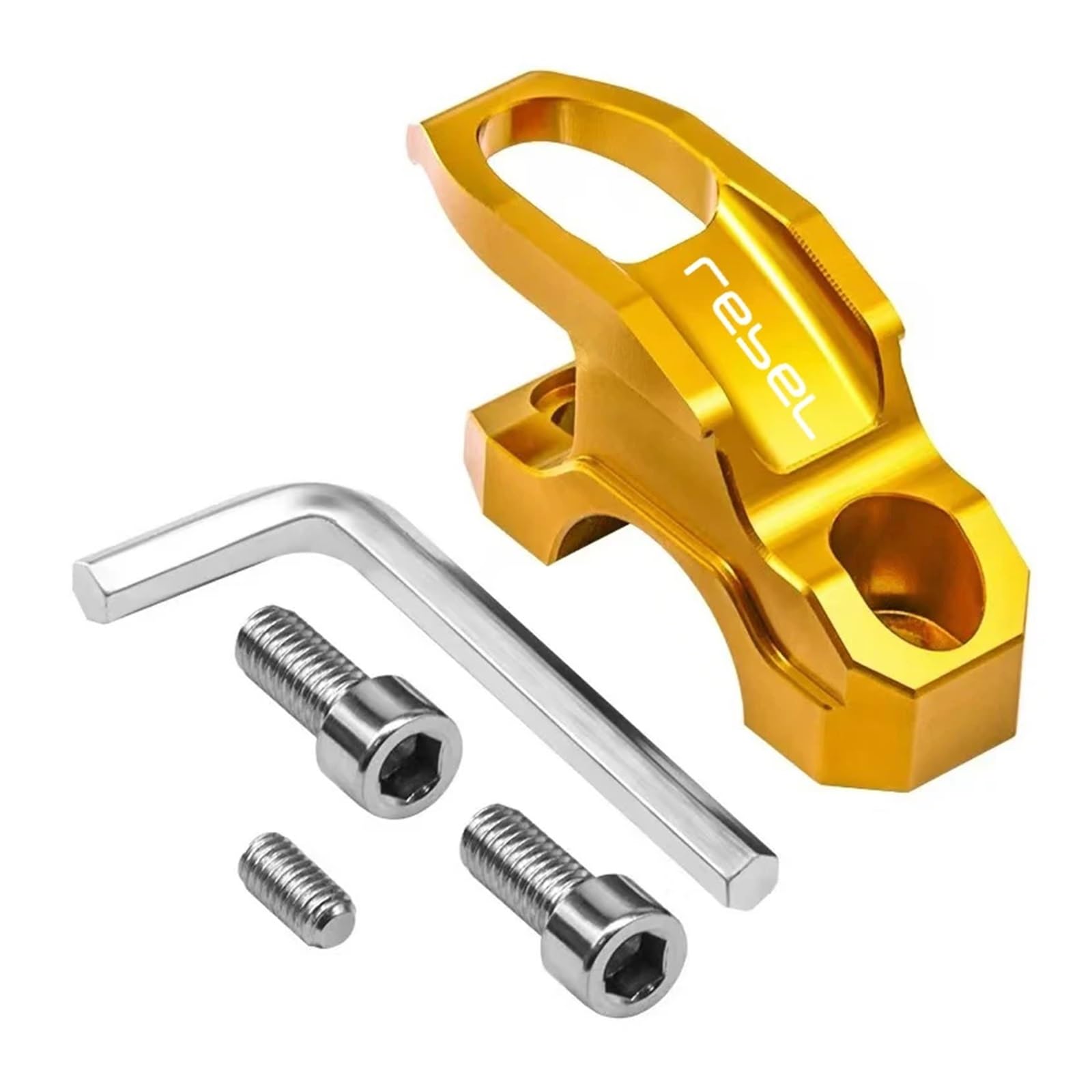 AUytcin Bike Hook Storage Hook for HON@&DA CMX1100 Rebel1100 Rebel 1100 CMX500 CMX300 CM500 CM300 CNC Aluminum Motorcycle Accessories Helmet Luggage Hooks(E)