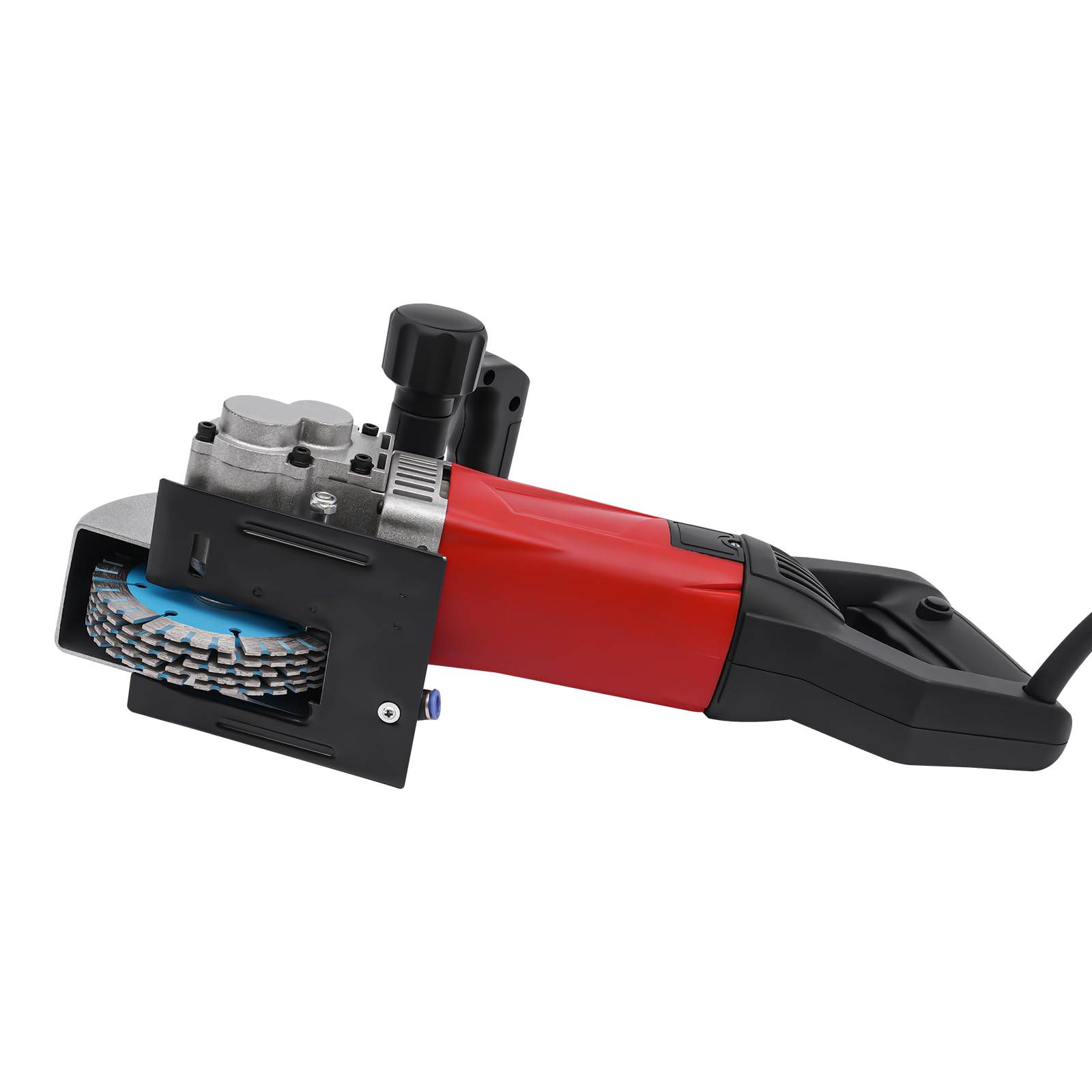 Rainureuses 220V 2800W, Fresatrice Elettrica, Frese per Scanalature in Cemento, Utensili per Cemento 5 Lame 7000 Giri/min con Pompa Acqua per Costruzione, Decorazione, Demolizione