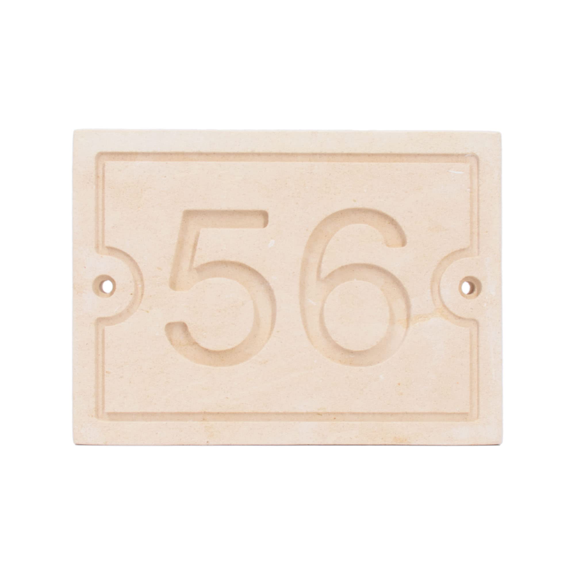 Numero civico esterno personalizzato in PIETRA LECCESE INTERNO CASA VILLA DECORAZIONE mod. POGGIARDO
