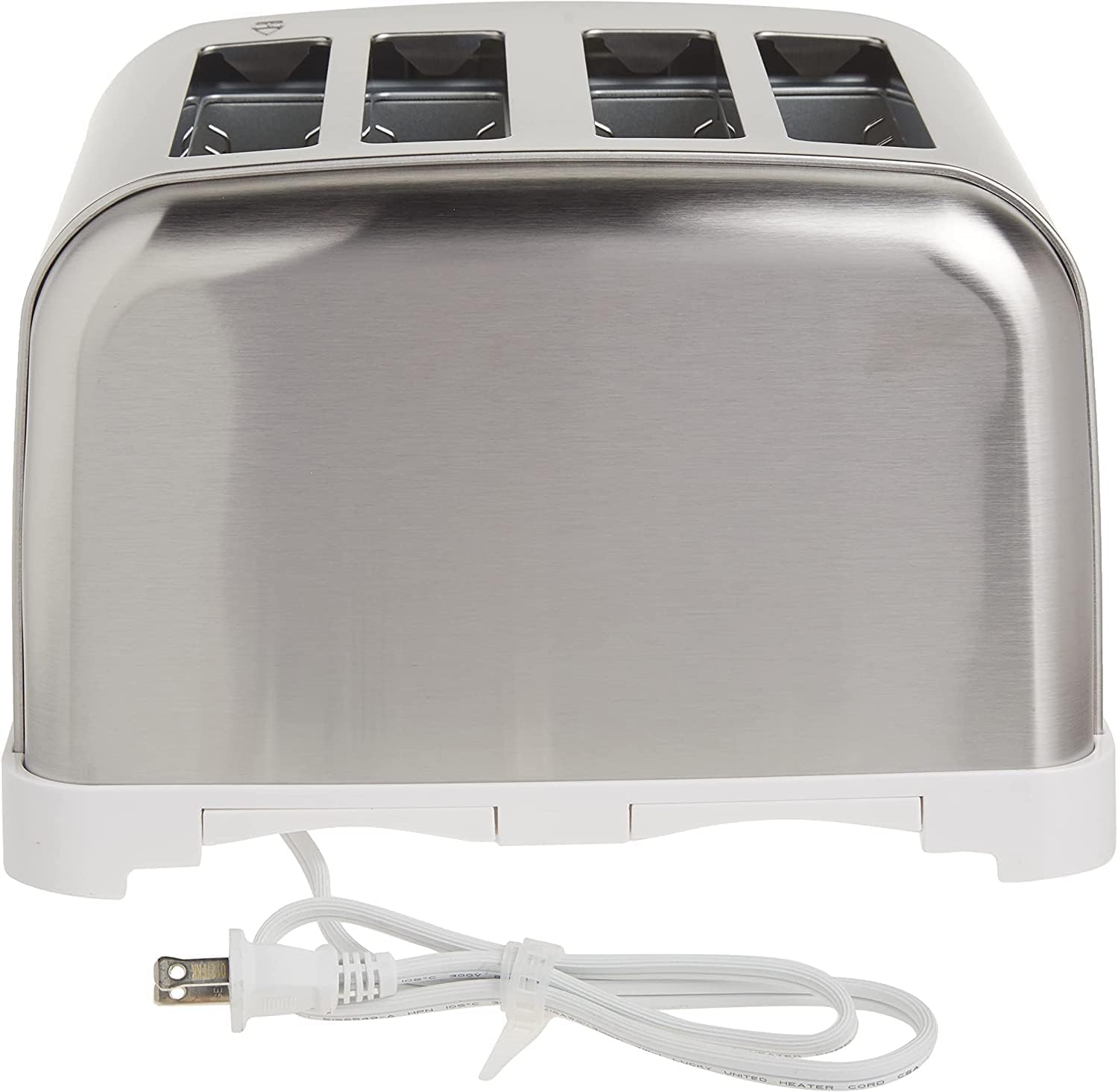 Cuisinart CPT-180WP1 4-Slice Metal Classic Toaster, White/Stainless Steel White 4 Slice-New Toaster