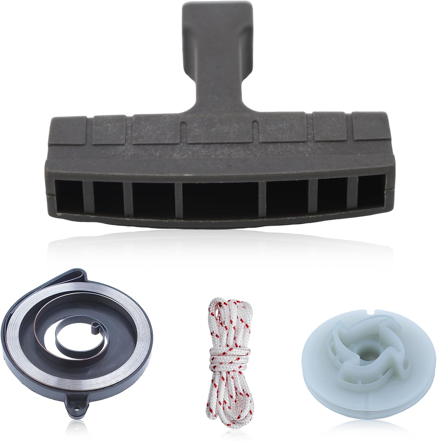 Recoil Starter Pulley Spring Handle Grip Rope Kit For Husqvarna 340 345 346XP 350 351 353 455 460 445 450 E Chainsaw