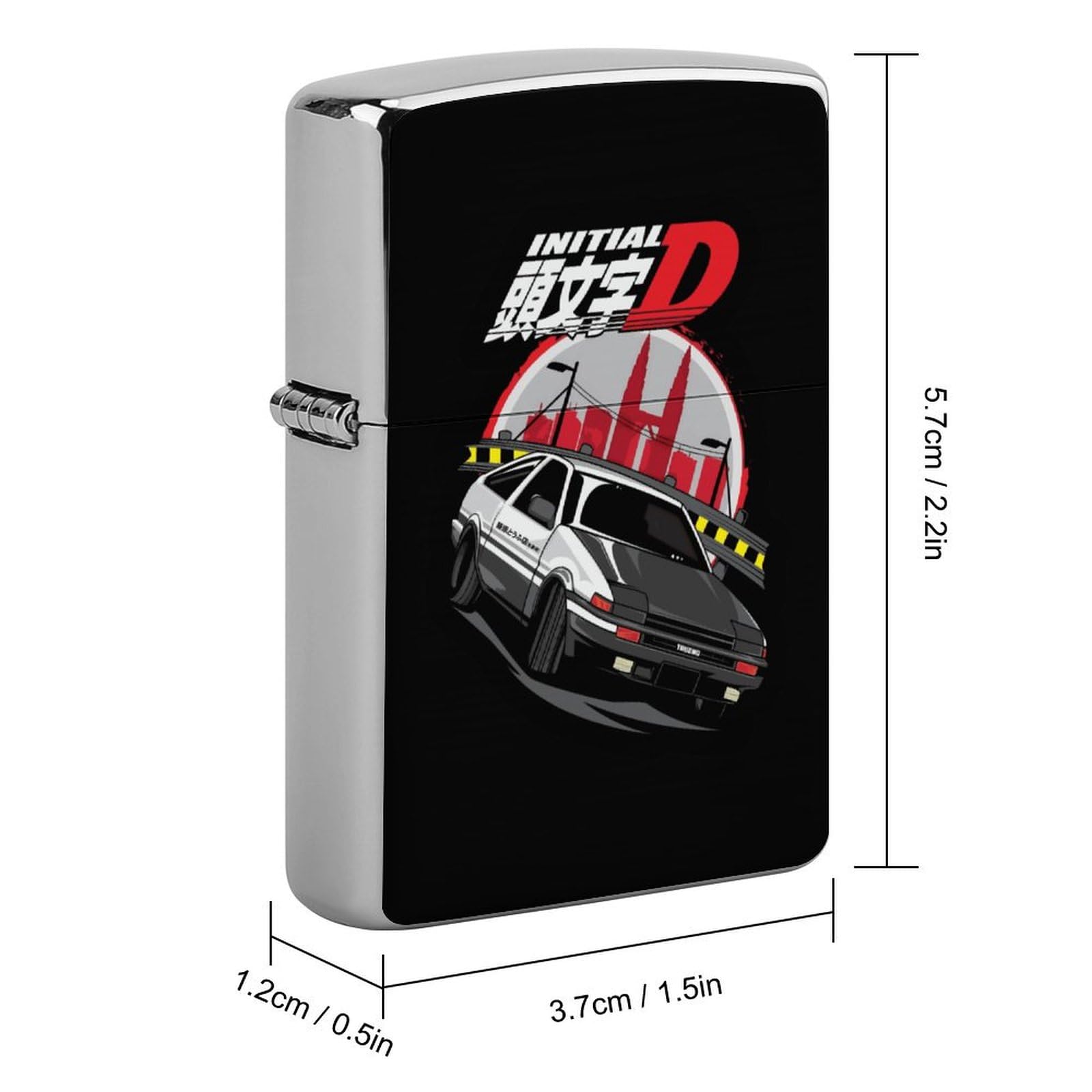 Amazon.co.jp: ライターケース 頭文字d イニシャル D Ae86 ZIPPO
