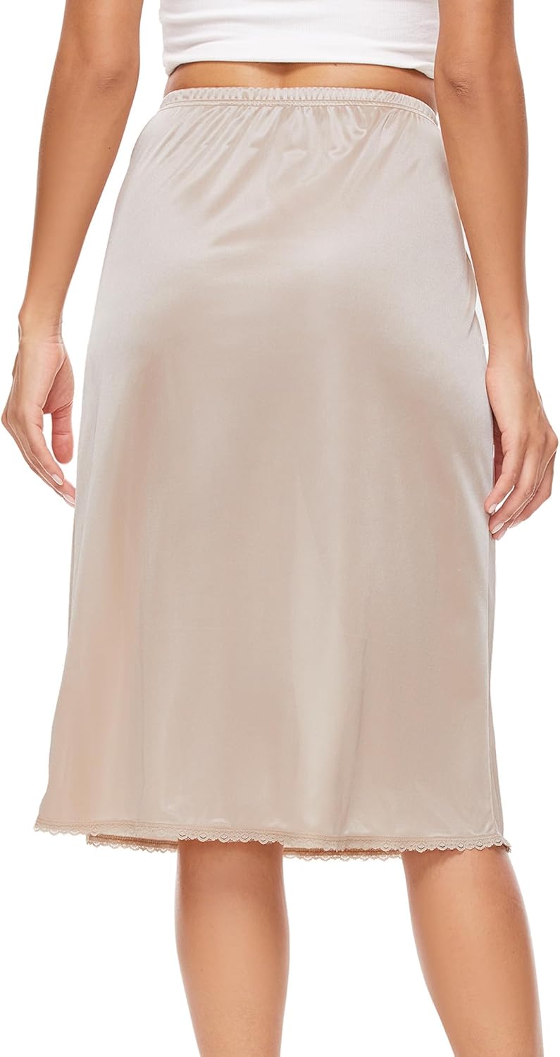 GYS Half Slip for Women Under Dress Silky Underskirt - Image 3