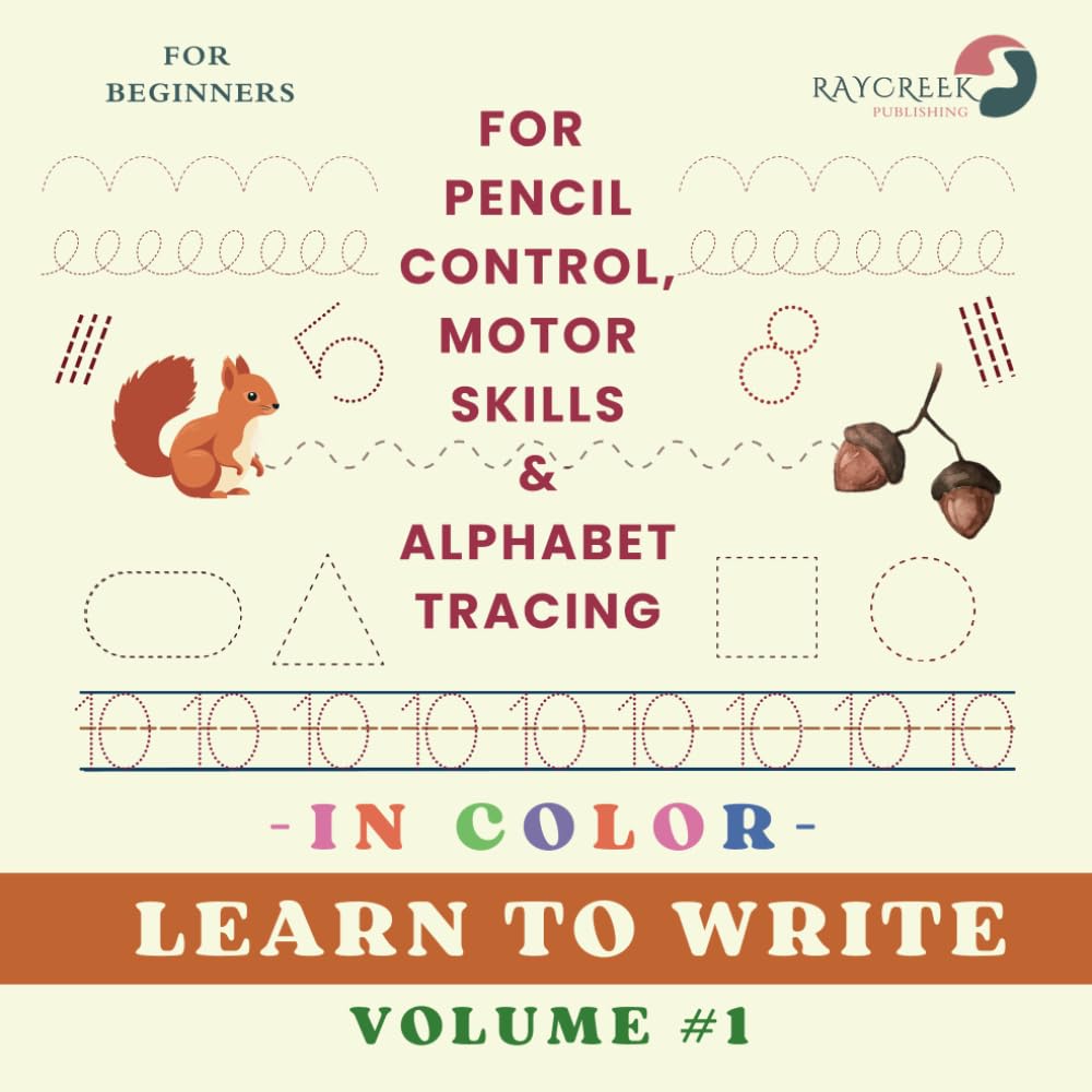 LEARN TO WRITE: VOL.# 1