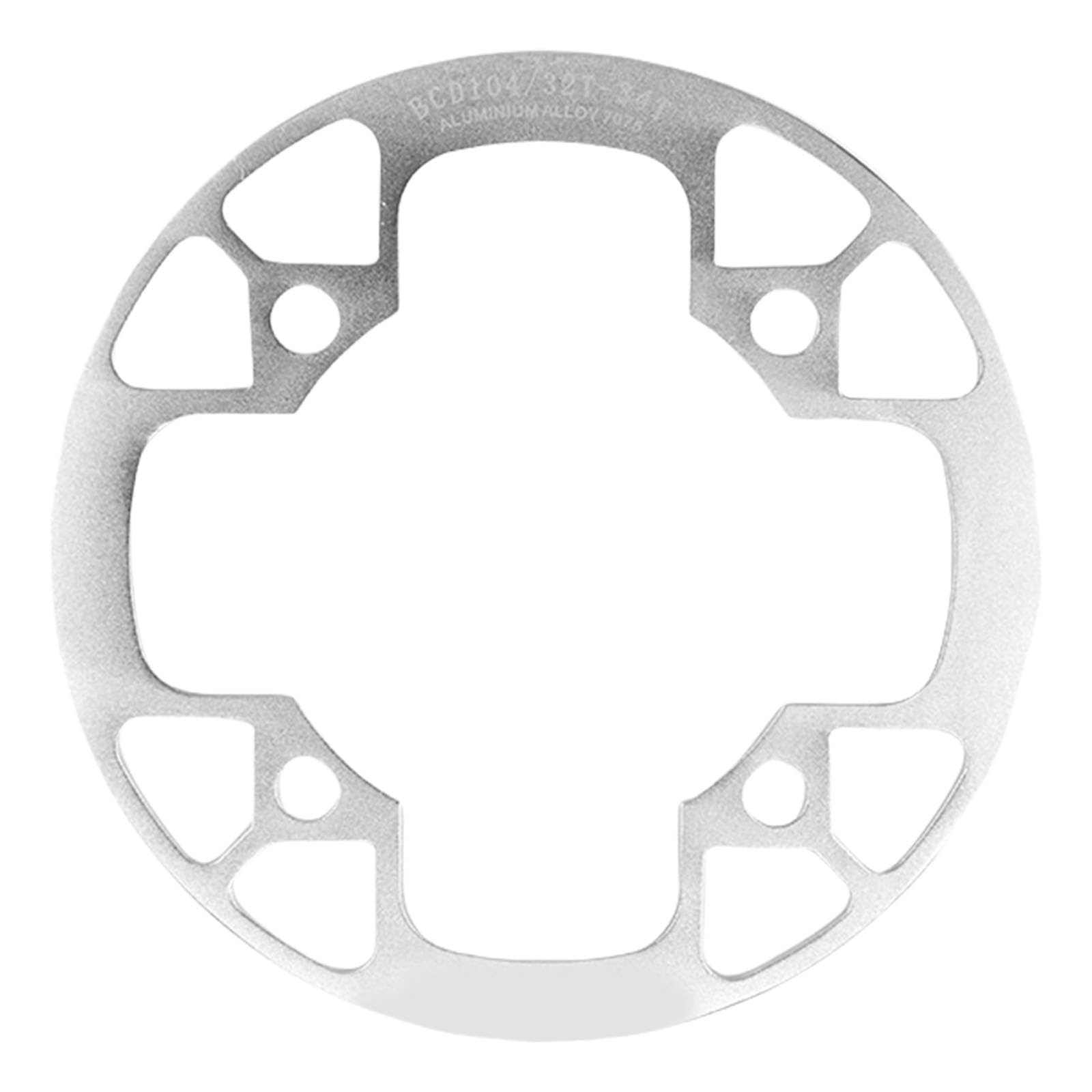 GMBYLBY Mountain Bike Chainwheel Guard Covers Bike Protections Plate Aluminum Alloy Bicycles Chainring Enduring Bicycles Sprocket Crankset Protector