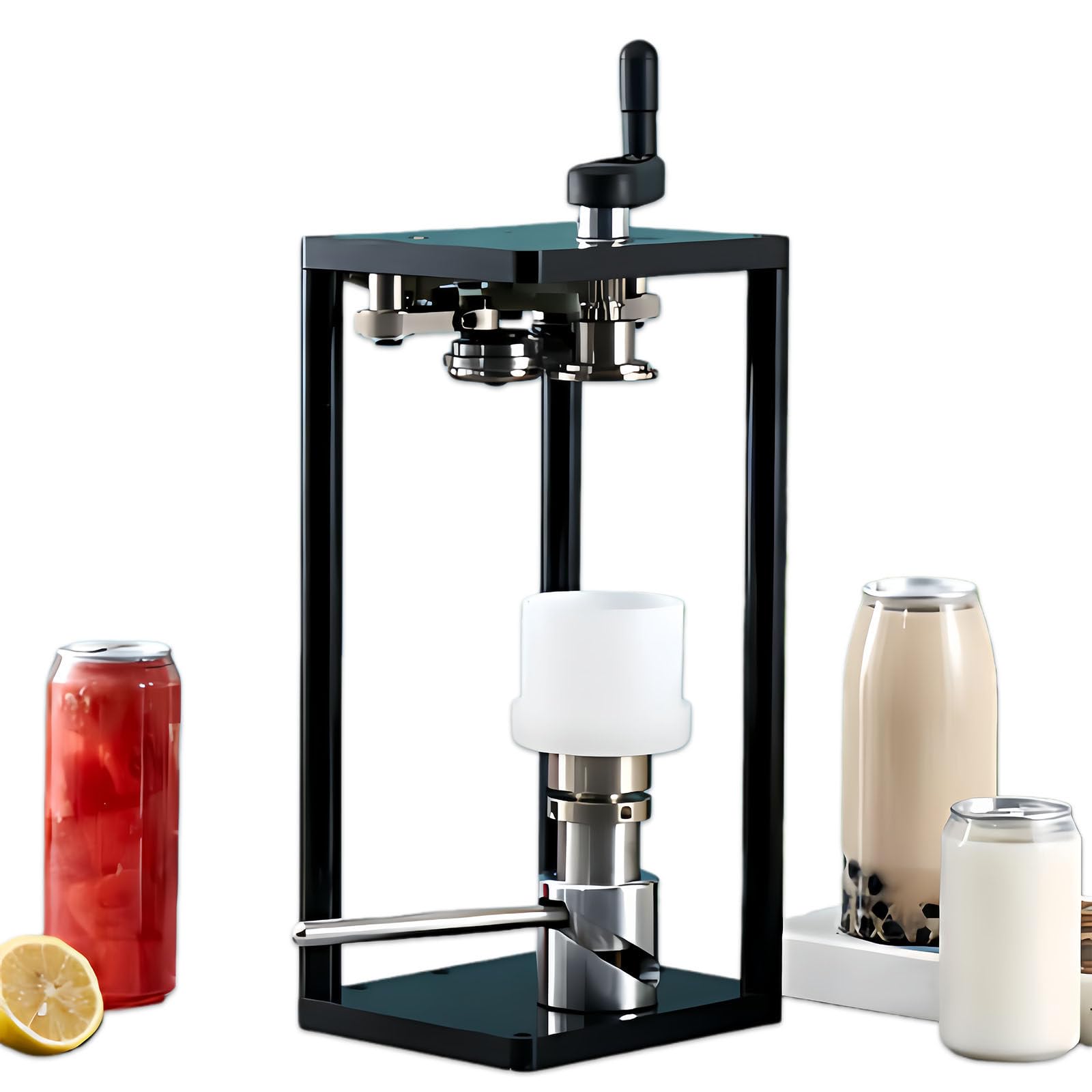 カンシーリングマシーン Amazon.co.jp: Glowdora手動缶シーラー、真空缶シーリングマシン、シー