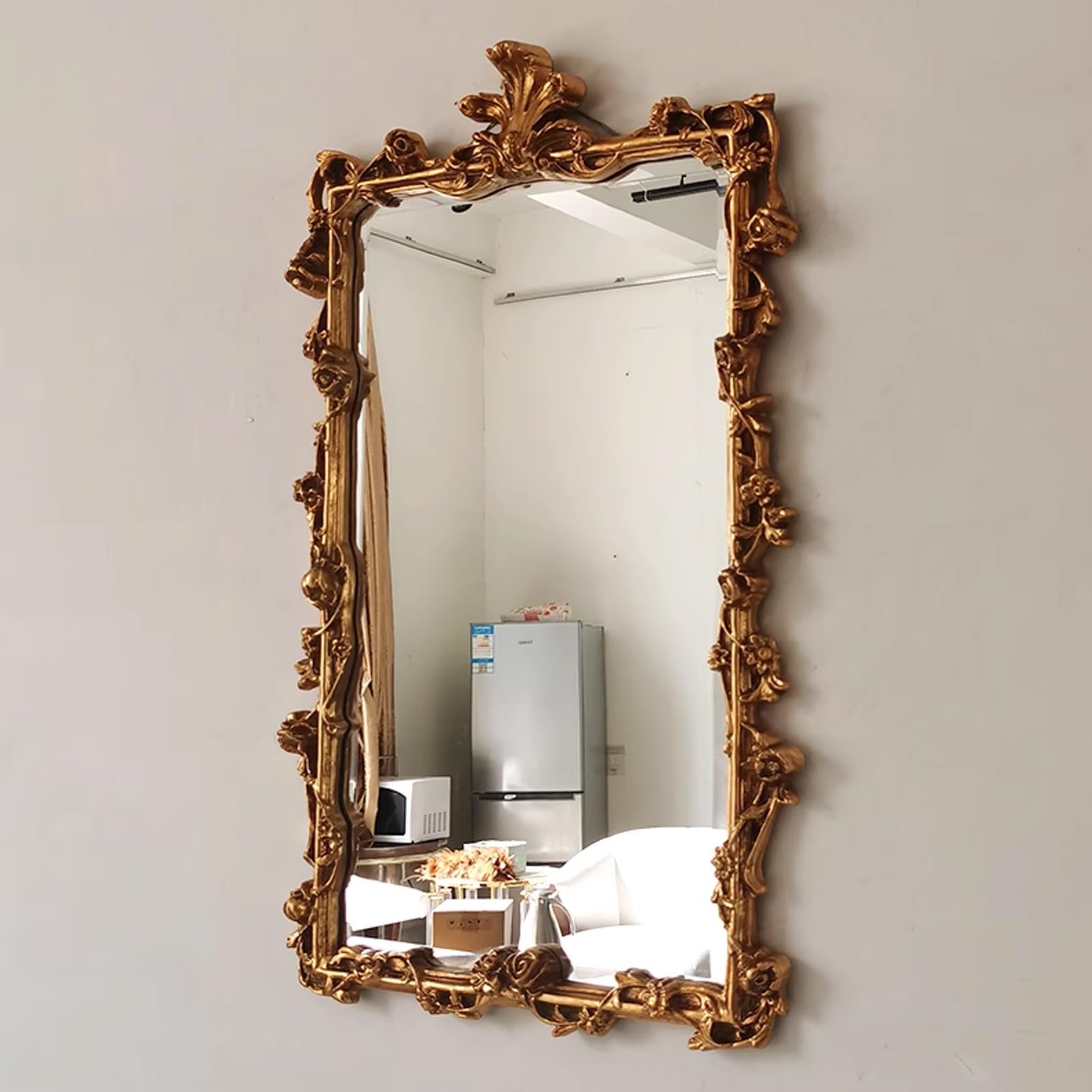 ヴィンテージ鏡 Amazon.com: Vintage Decorative Wall Mirror, 59x99cm Large