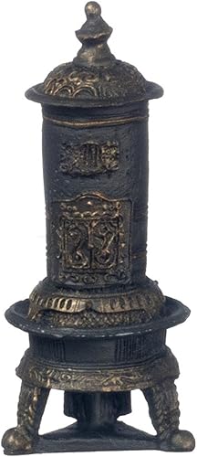 Estufa de salón pequeña a escala 112 de casa de muñecas #T6028