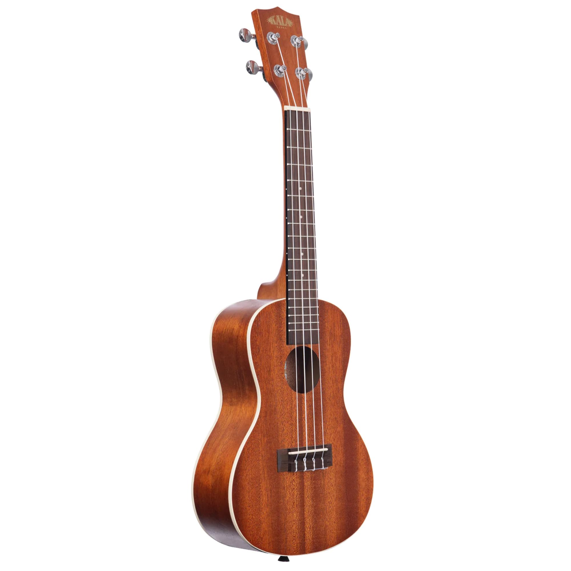 Kala Satin Mahogany Concert Ukulele - KA-C Bundle with a Tuner and Polishing Cloth - Image 8