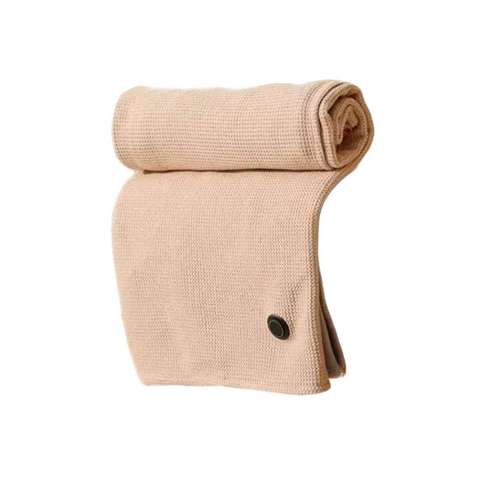 Coperta riscaldata elettrica, lavabile in lavatrice, design con cappuccio, scialle per spalle e gambe, per la stagione fredda, uso domestico, ufficio, coperta riscaldata alimentata tramite USB,