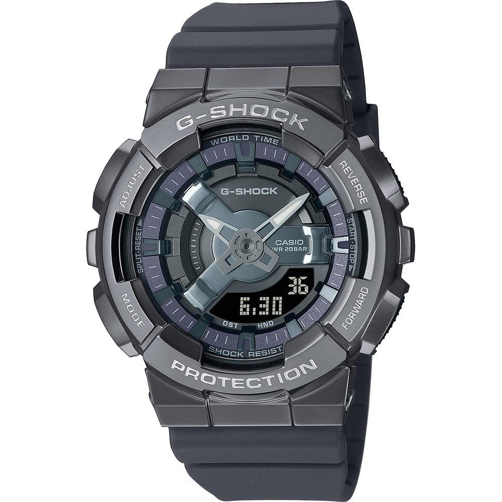 Casio Reloj Analógico-Digital para Hombres de Cuarzo con Correa en Plástico GM-S110B-8AER
