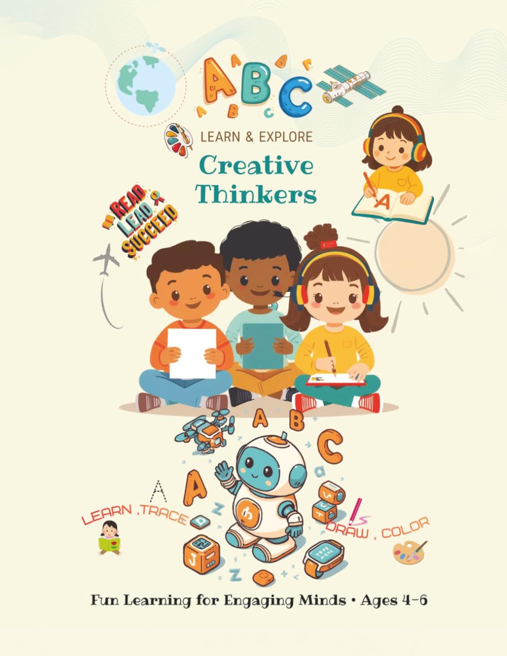 ABC Learn & Explore: Learn, Trace, Draw & Color Everyday Technology Words