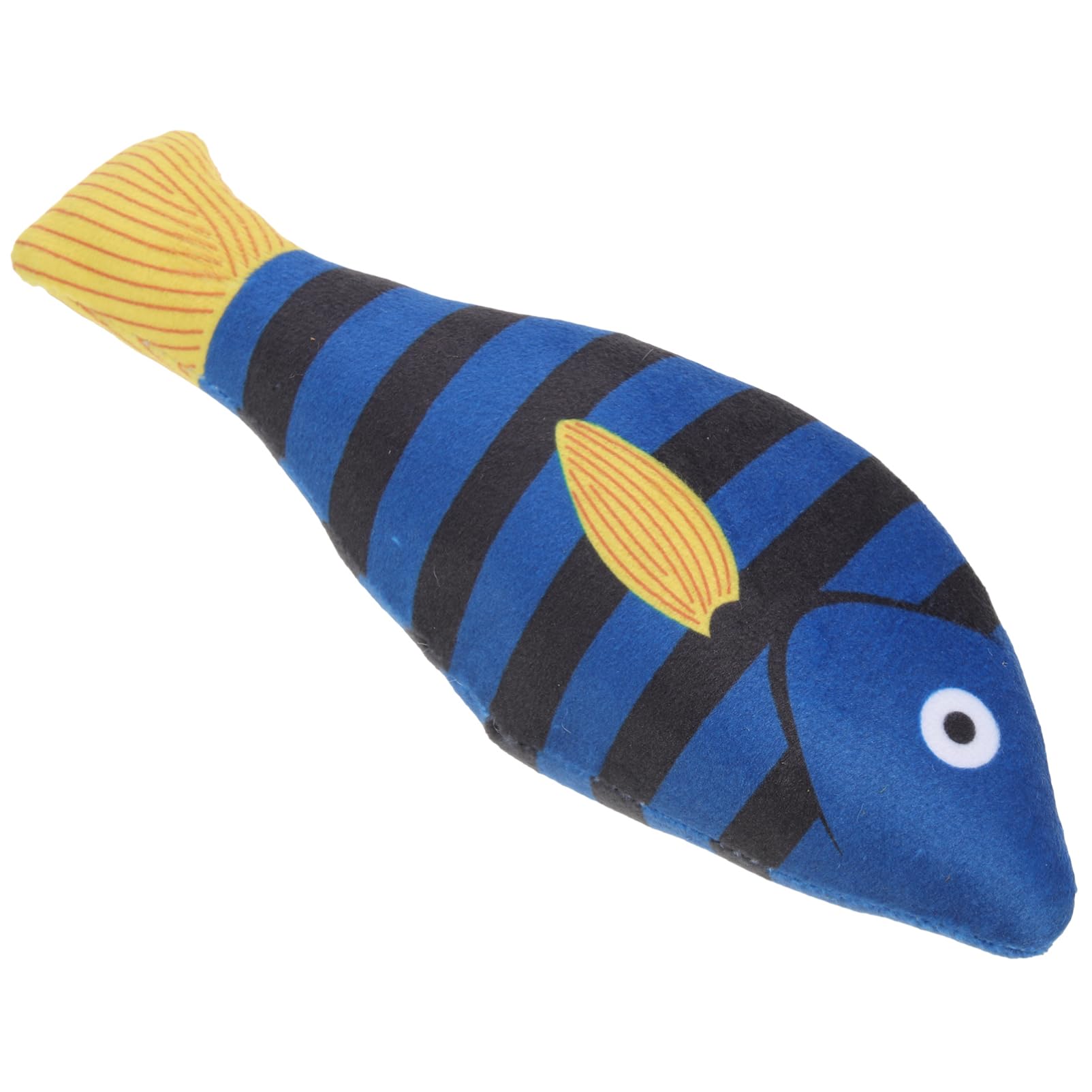 Sosoport Jouet à L’Herbe à Chat en Peluche, Poisson, pour Chat