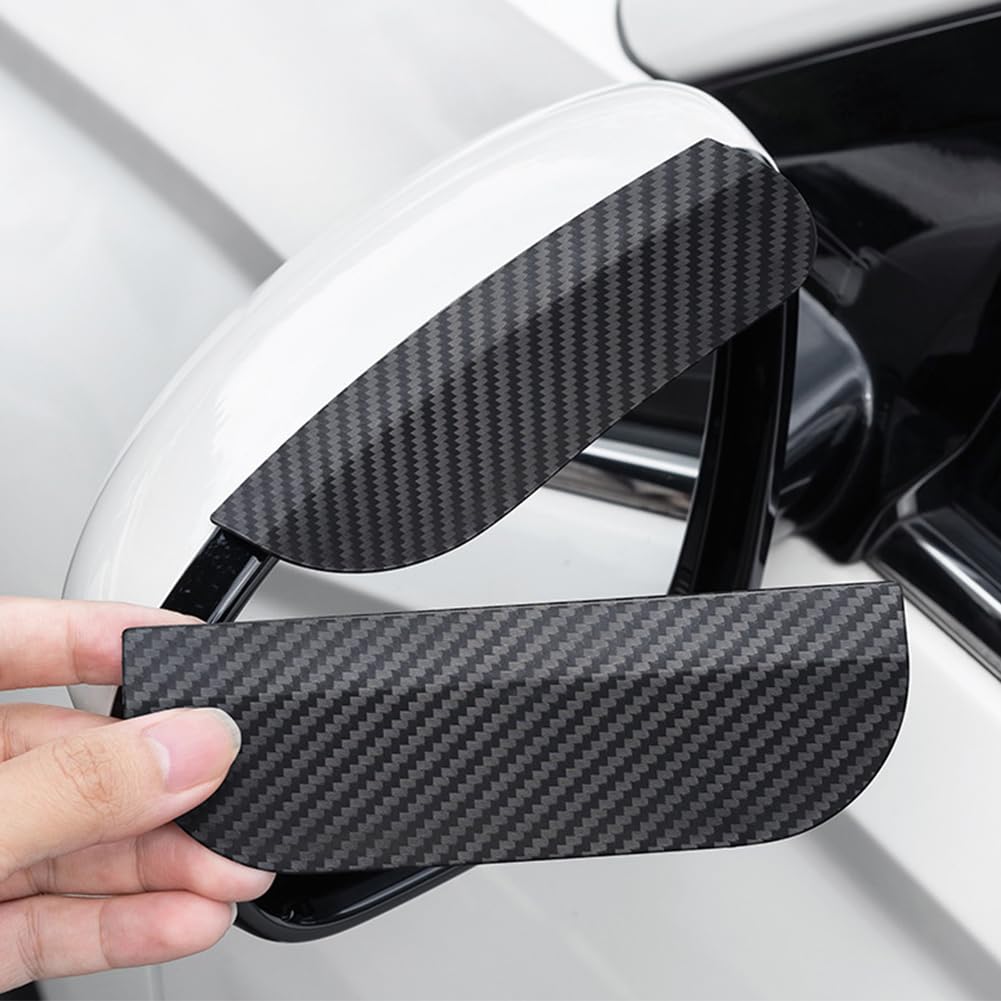 Excellentas Seitenspiegel Folie 150x100mm - Wasserabweisend & Blendschutz Für Auto/Motorrad