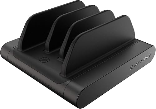 Miniatura 6 de Scosche BLMD BaseLynx Vert - Estación de carga modular para dispositivos PD 3.0, USB-C y USB-A, color blanco