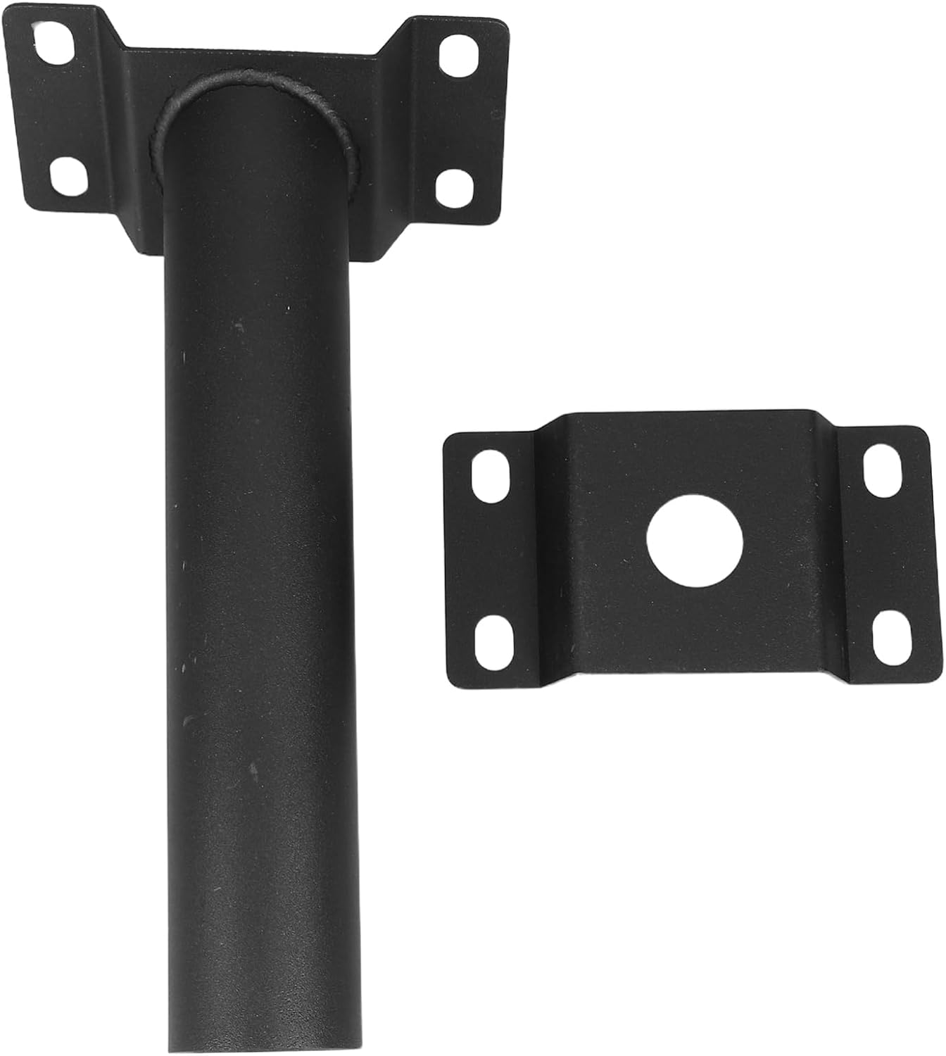 Luxshiny Solar Light Pole Extender Outdoor Light Mounting Bracket for LED Street Lights Construction Enhanced Support for Solar Lighting for Exterior Installation