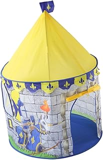 ibasenice Childrens Teepee Girl Tent Kid Tent yurt Tent Kids Tents Kids Teepee Kids Castle Tent Knight Toy Room Baby Castle Play Tent