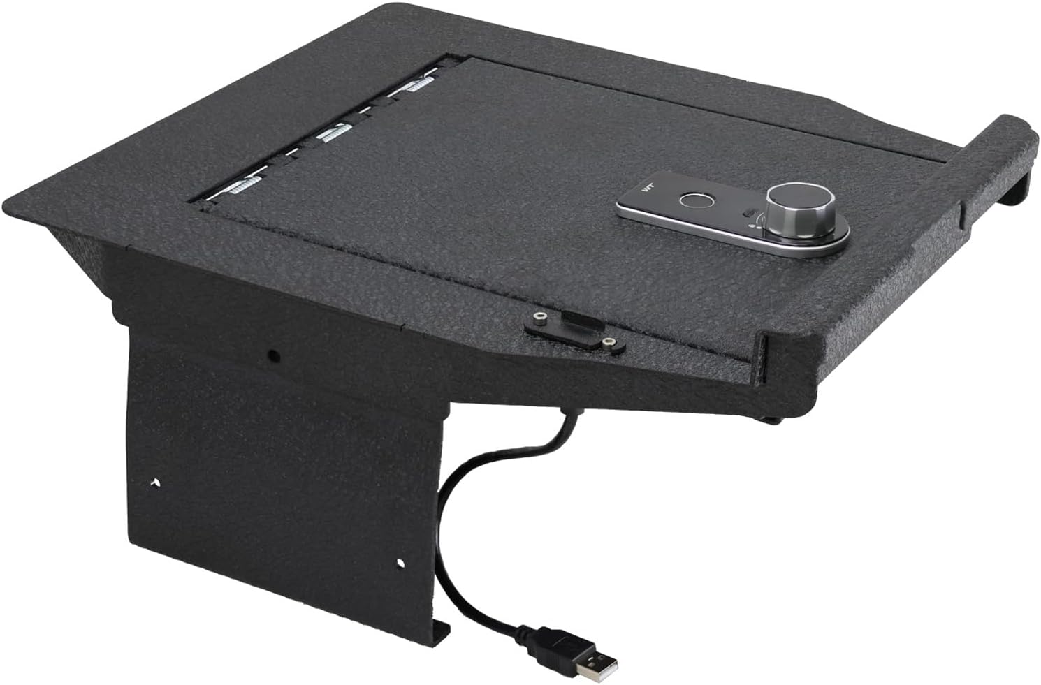 KAER Gun Safe, 10-14 Biometric Gun Safe with Built-in Cabinet and Removable Gun Racks