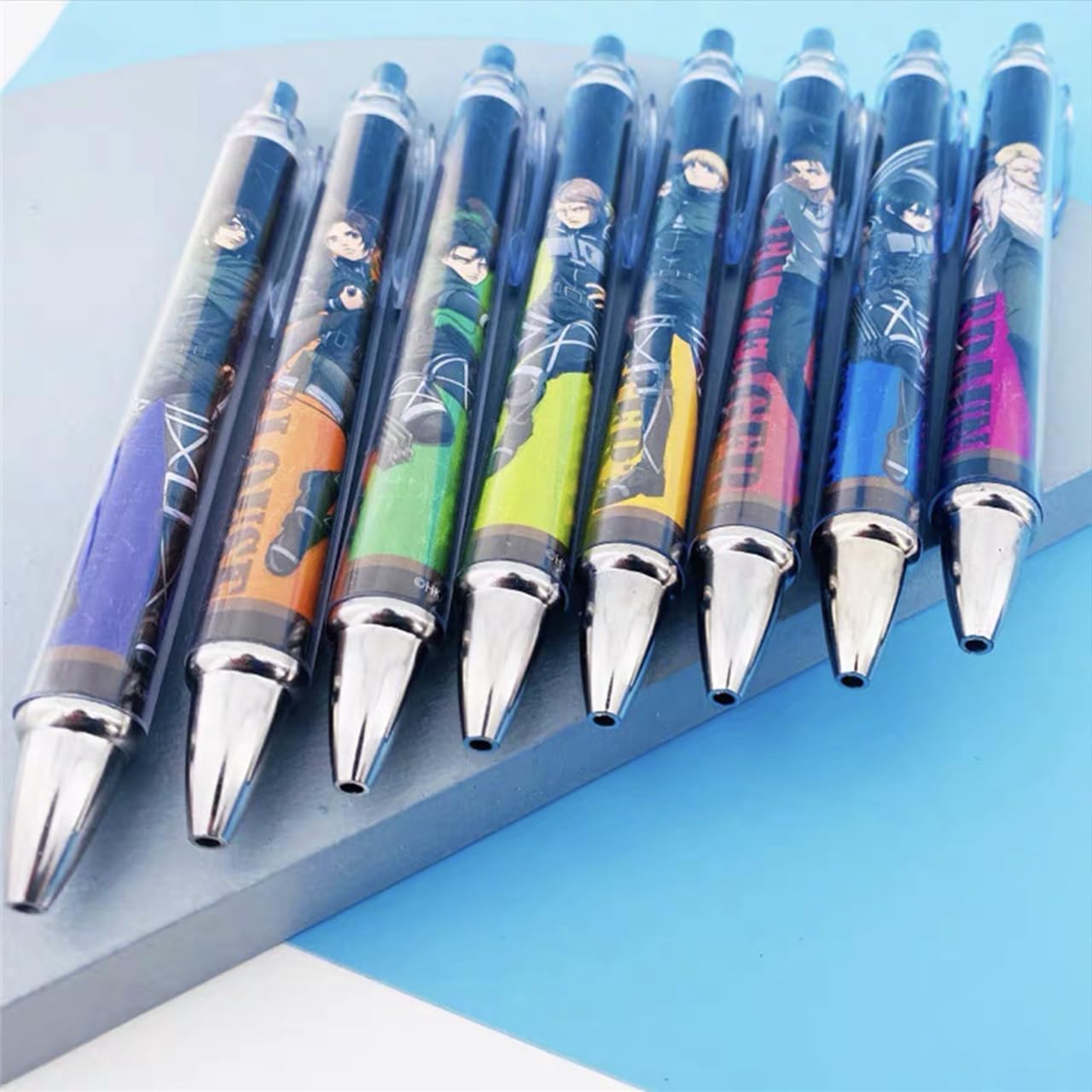 Amazon | sunshui進撃の巨人ボールペングッズアニメ文具三笠エレン