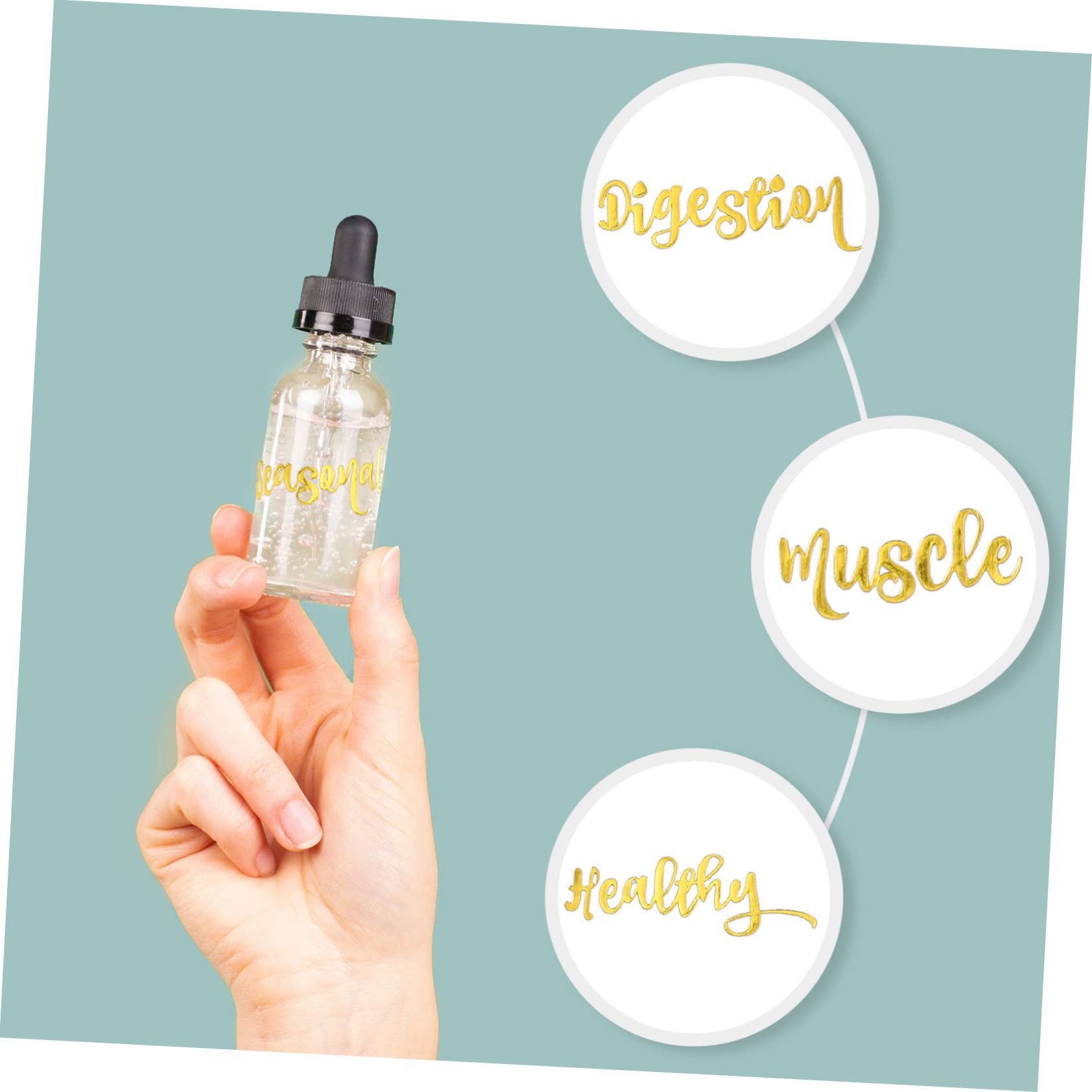 SHINEOFI 2 Set Di Adesivi Per Bottiglie Di Etichette Adesive Per Bottiglie Adesivi Per Profumi Per Mamme E Amiche 10 Fogli * 2