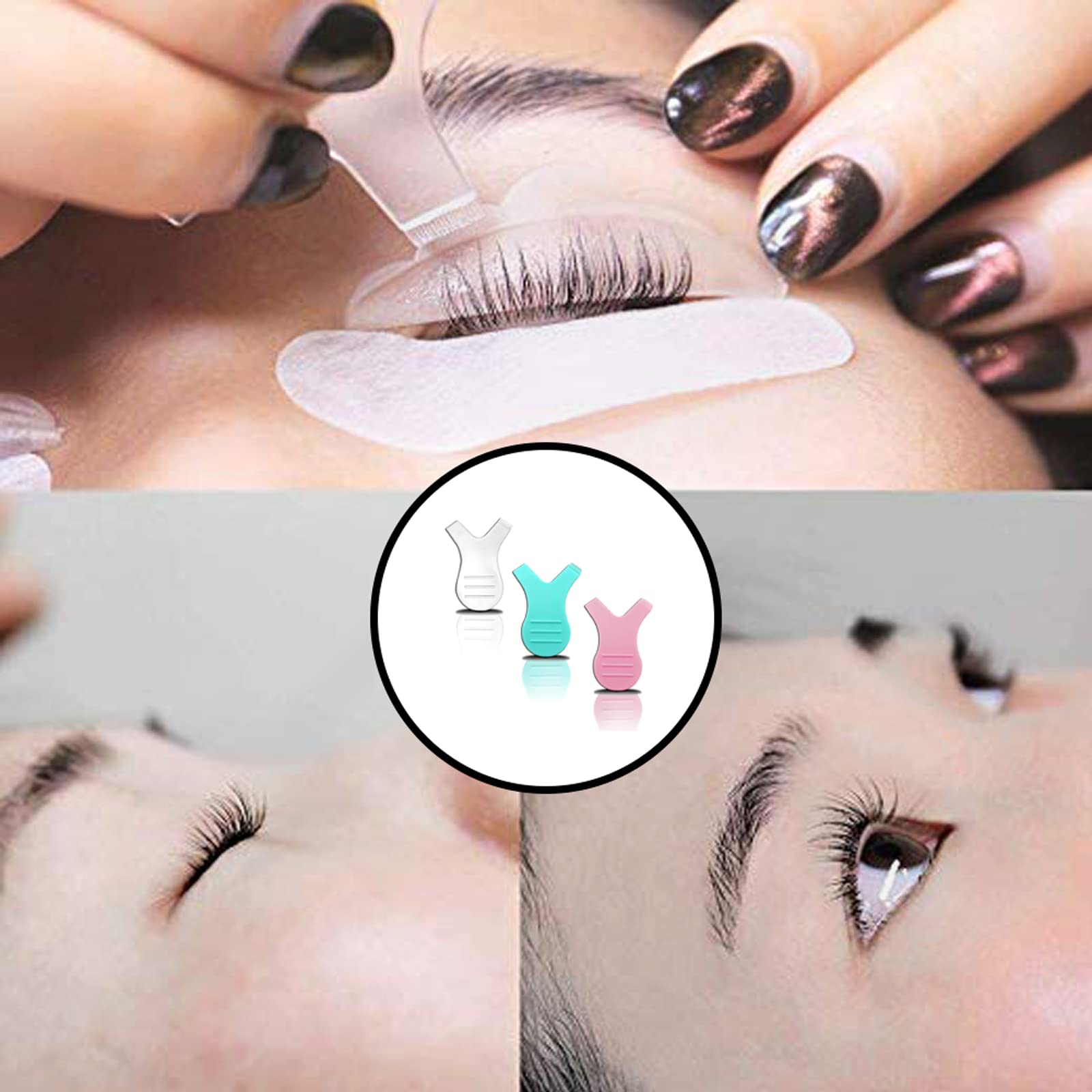 30 Pieces Y Shape Silicone Eyelashes Brushes Extension Graft Brush Y Eyelash Lifting Y Comb for Eyelash Extension - Image 4