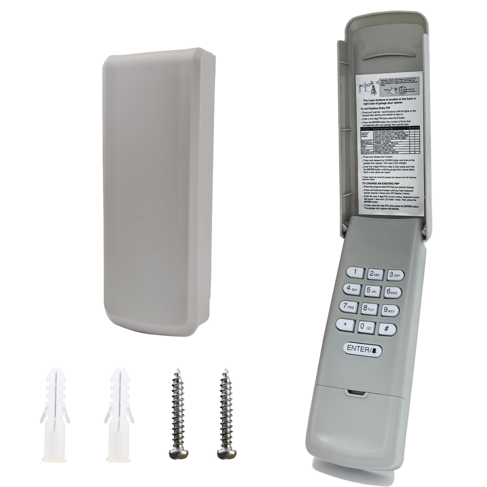Photo 1 of 2026 Upgraded Universal Garage Door Opener Keypad for LiftMaster, Chamberlain,Craftsman & Wayne Dalton Garage Openers Manufactured Since 1993.877Max/878Max,G940EV-P2,CMXZDCG440,10 Years Warranty.