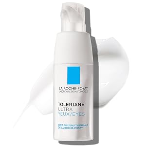La Roche-Posay Toleriane Dermallergo Eye Cream Soothing Repair Moisturizer Soothes and Comforts Sensitive Skin Allergy Tested Fragrance Free
