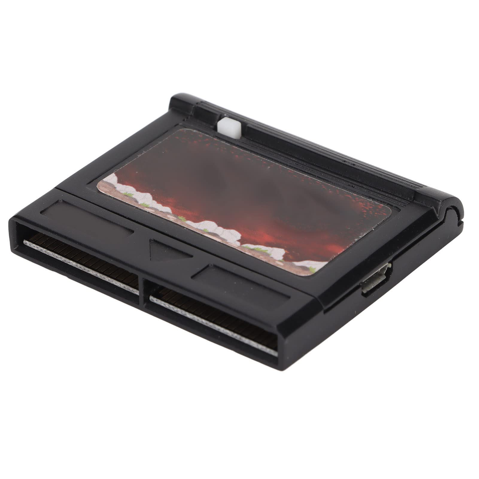 Game Burning Card, USB Flash Masta Burning Card, 2 in 1 USB Burning Card with USB Cable and Plastic Box for SNK NEO NGP NGPC NEOGEO