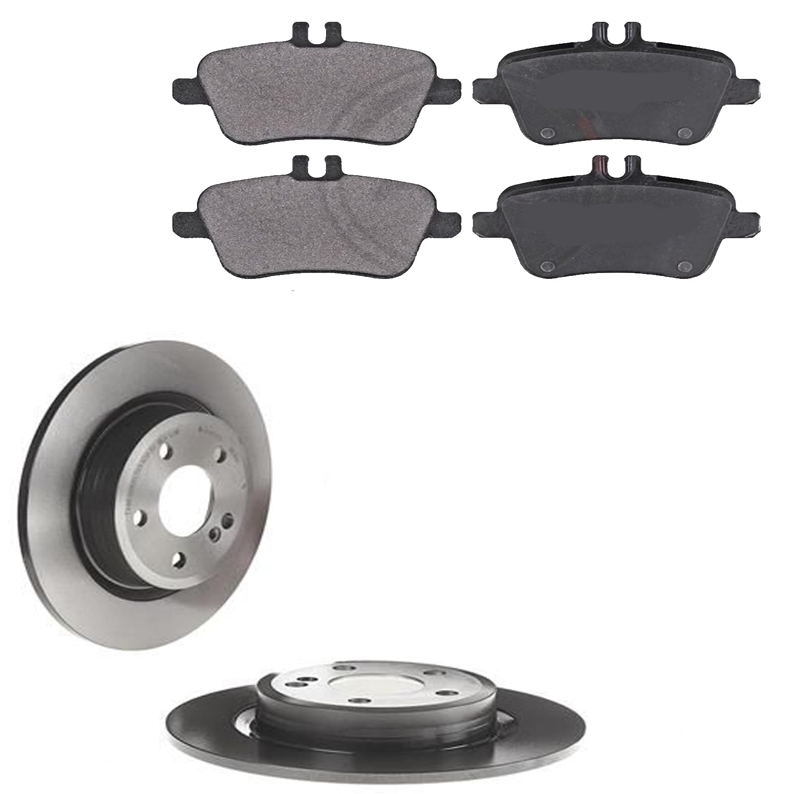 KIT FRENI POSTERIORI compatibile con MERCEDES-BENZ CLASSE GLA (X156) - DISCHI + PASTIGLIE OEM: P 50 140 | 18300 |SOSTITUZIONE DIRETTA|BASSA POLVERE|SILENZIOSO