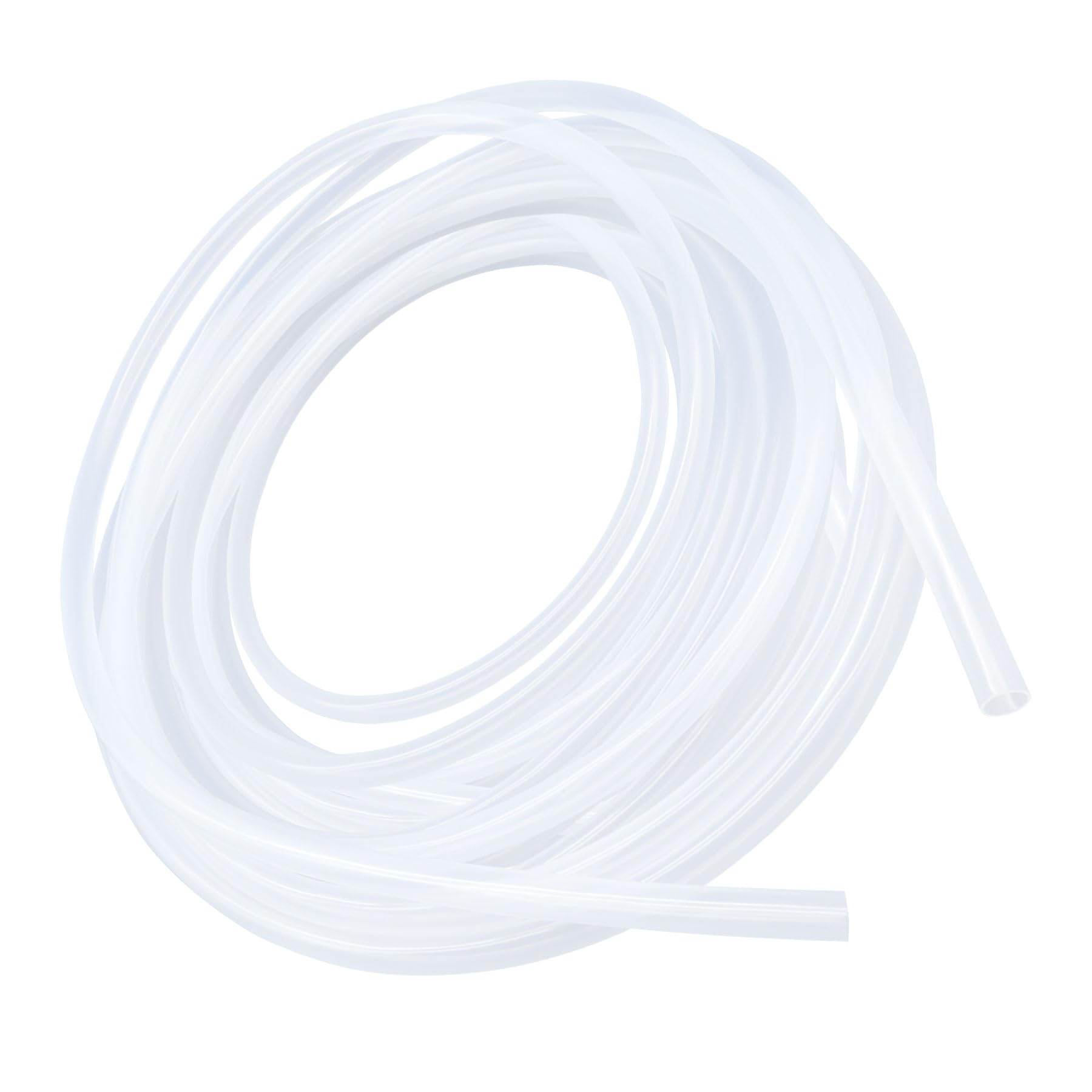 Imeistek Transparent Silicone Tubes 8Mm Id X 11Mm Od (7 Metres),Flexible Clear Food Grade Silicone Tube Hose For Air/Water Pump Transfer,Homebrew,Aquarium