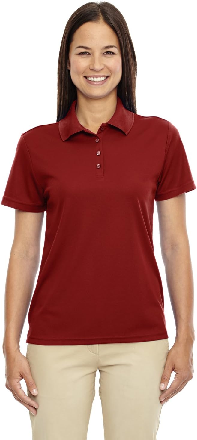 (Small, Classic Red) - Ash City Ladies Origin Core 365 Performance