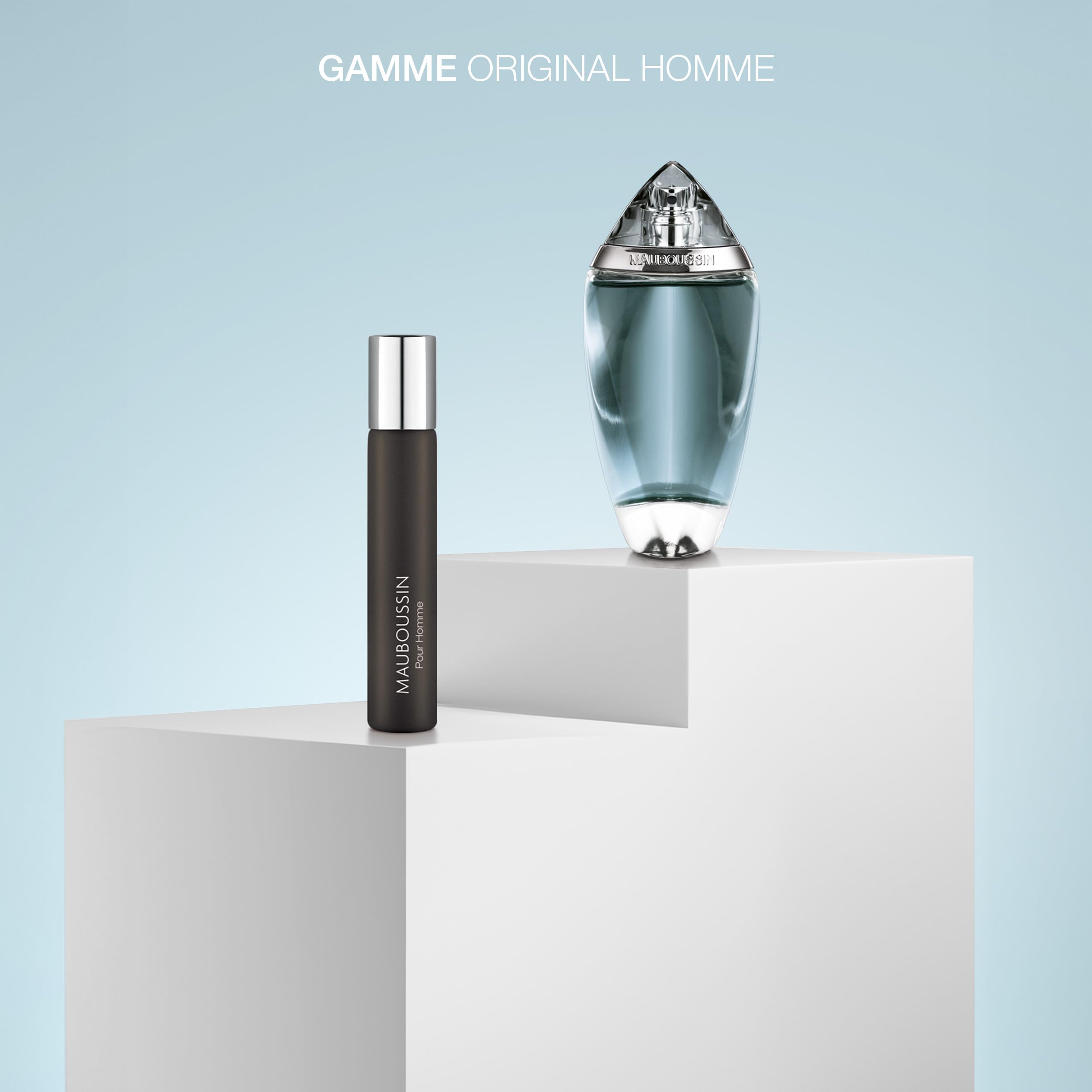 Mauboussin - Original Homme 100ml + 20ml (Travel Spray) - Eau de Parfum Homme - Senteur Boisée & Aromatique