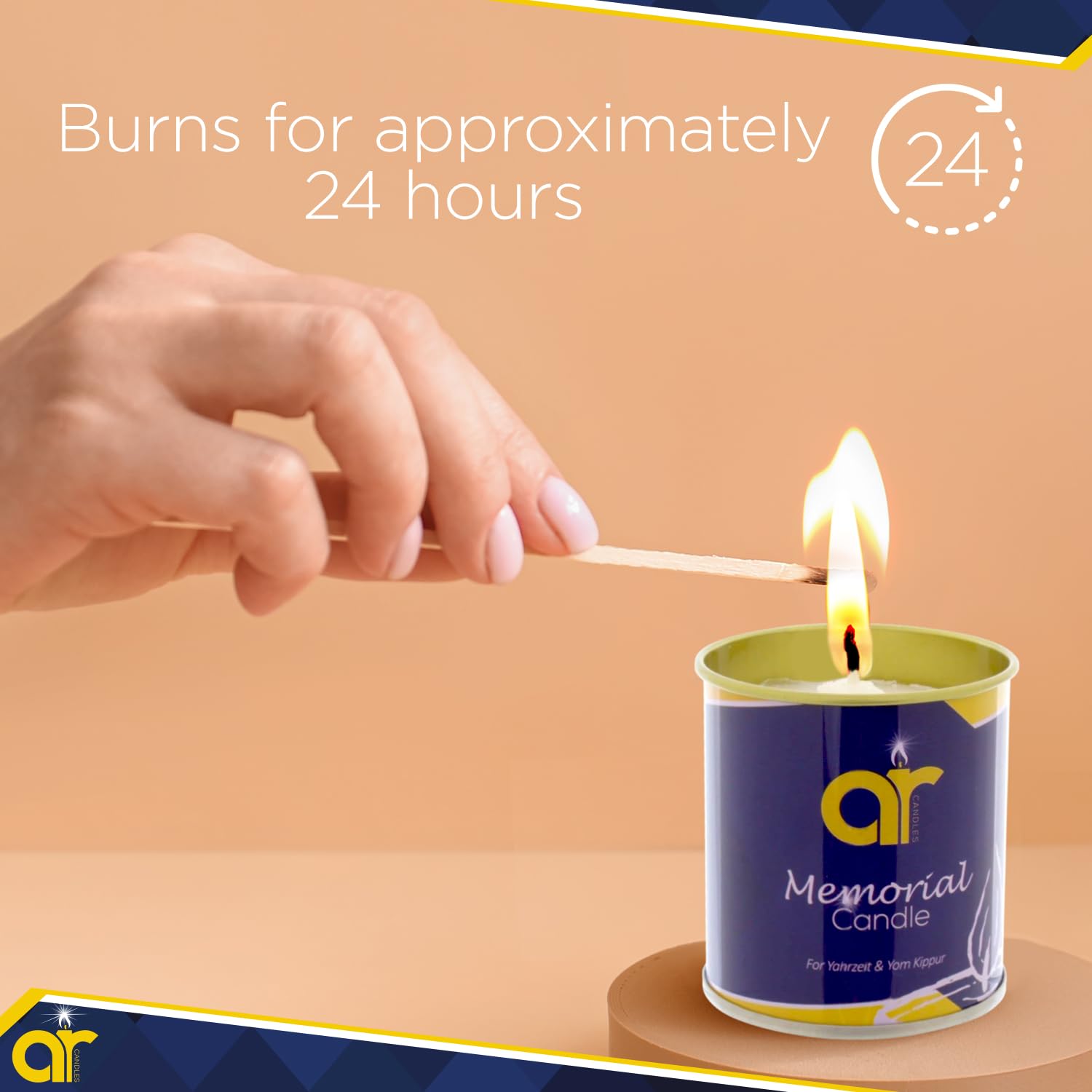 White Kosher - Candela Memorial in Tin by A.R., 24 ore by A&R