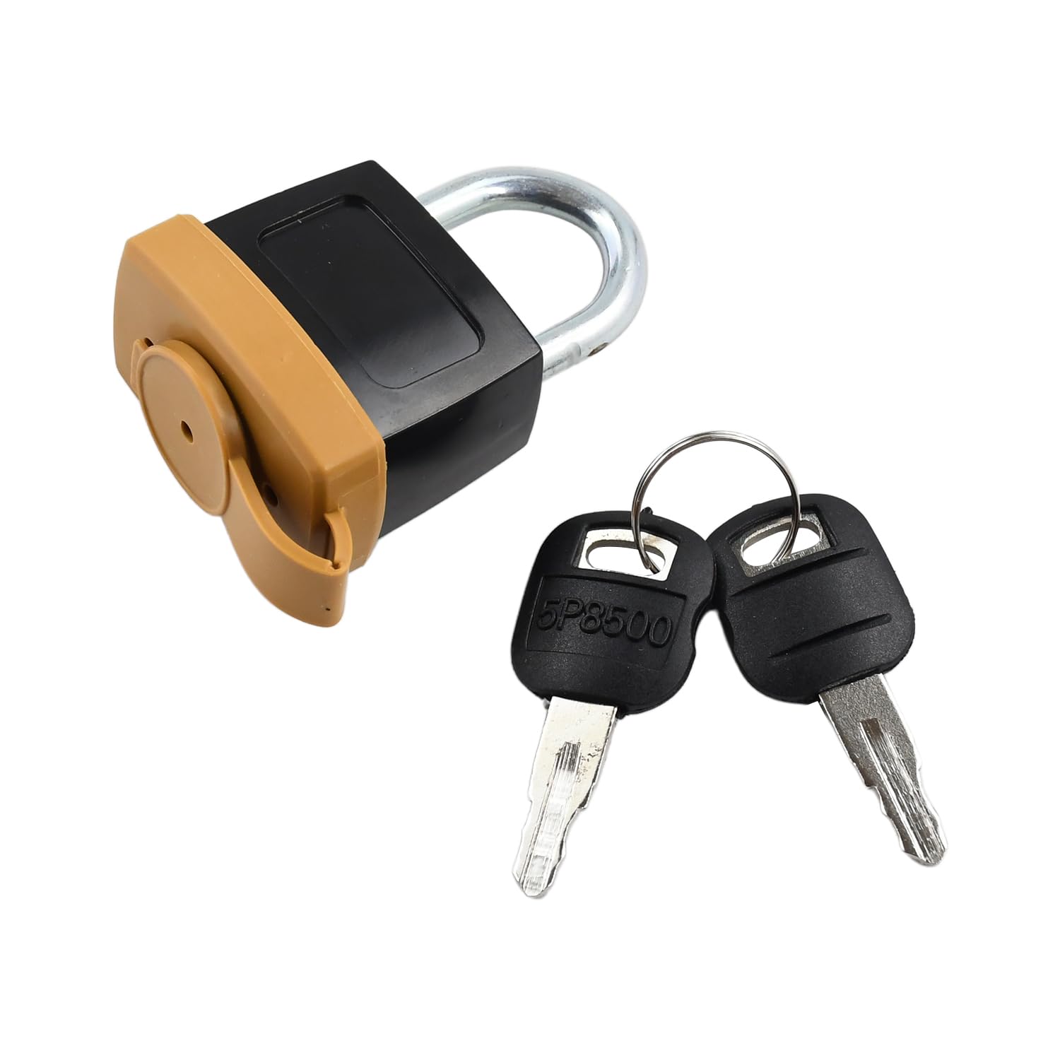 Galloparts Padlock 246-2641 2462641 With 2 Key 5P8500 Compatible With Caterpillar Cat Compatible With Asphalt Screed 10-20B Backhoe Loader 442E Compact Track Loader 259B3 Compactor Cb-22B Cold Planer