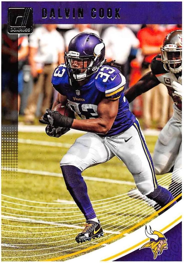 2018 Donruss Aqueous Test Football #179 Dalvin Cook Minnesota Vikings