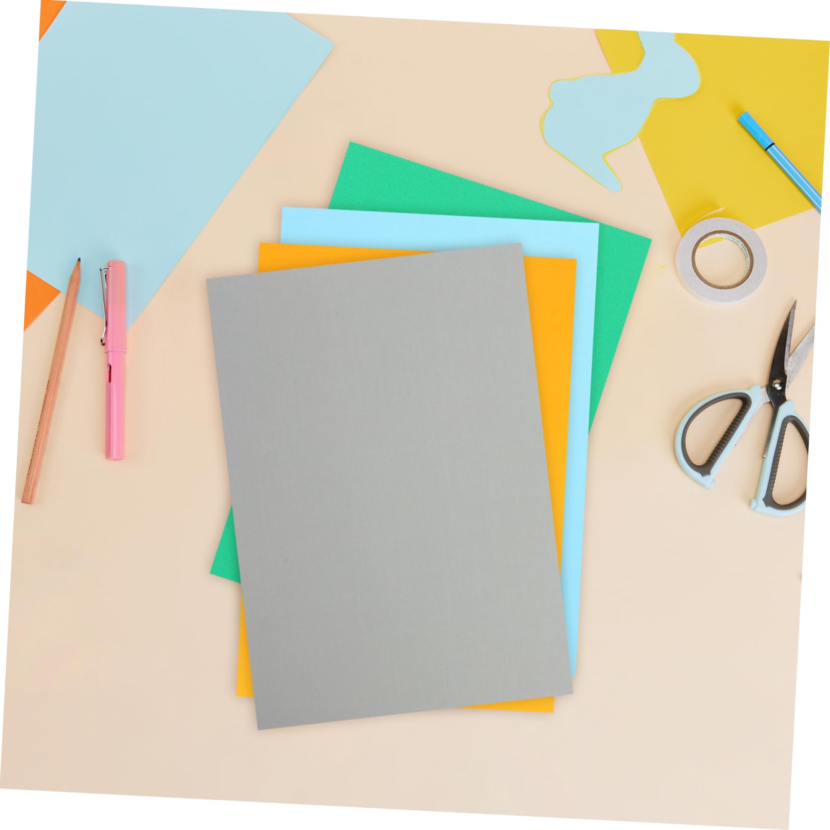 Cartulina de Colores para Manualidades 250 Piezas, Gruesa
