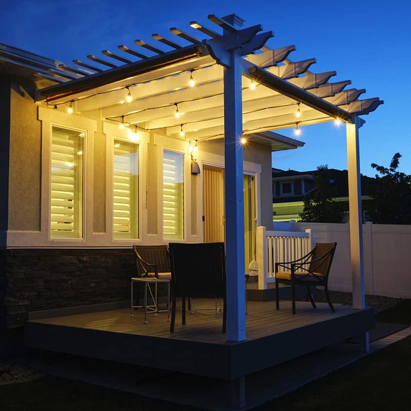 Miniatura 4 de Bombillas LED de repuesto S14 con base E26, bombillas LED Edison de filamento vintage de 1 W, equivalente a 10 W, blanco cálido, 2200 K, bombillas