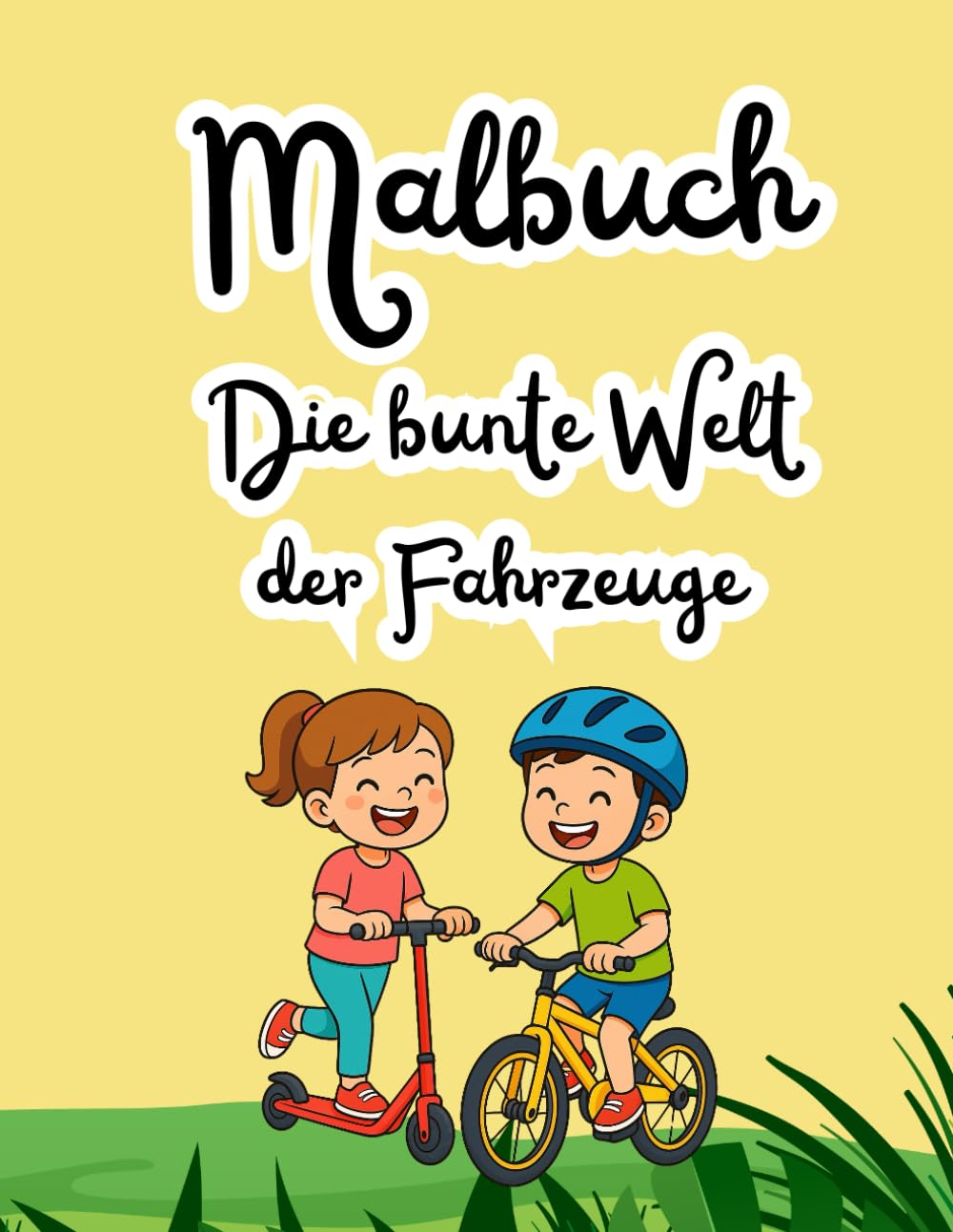 Malbuch Die bunte Welt der Fahrzeuge