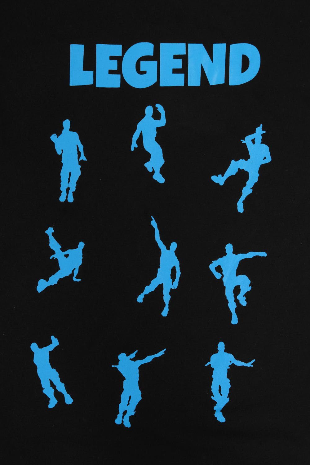 thepyjamafactory Ragazzi Emote Legend Dance Black Blue Corto Cotone Pigiama